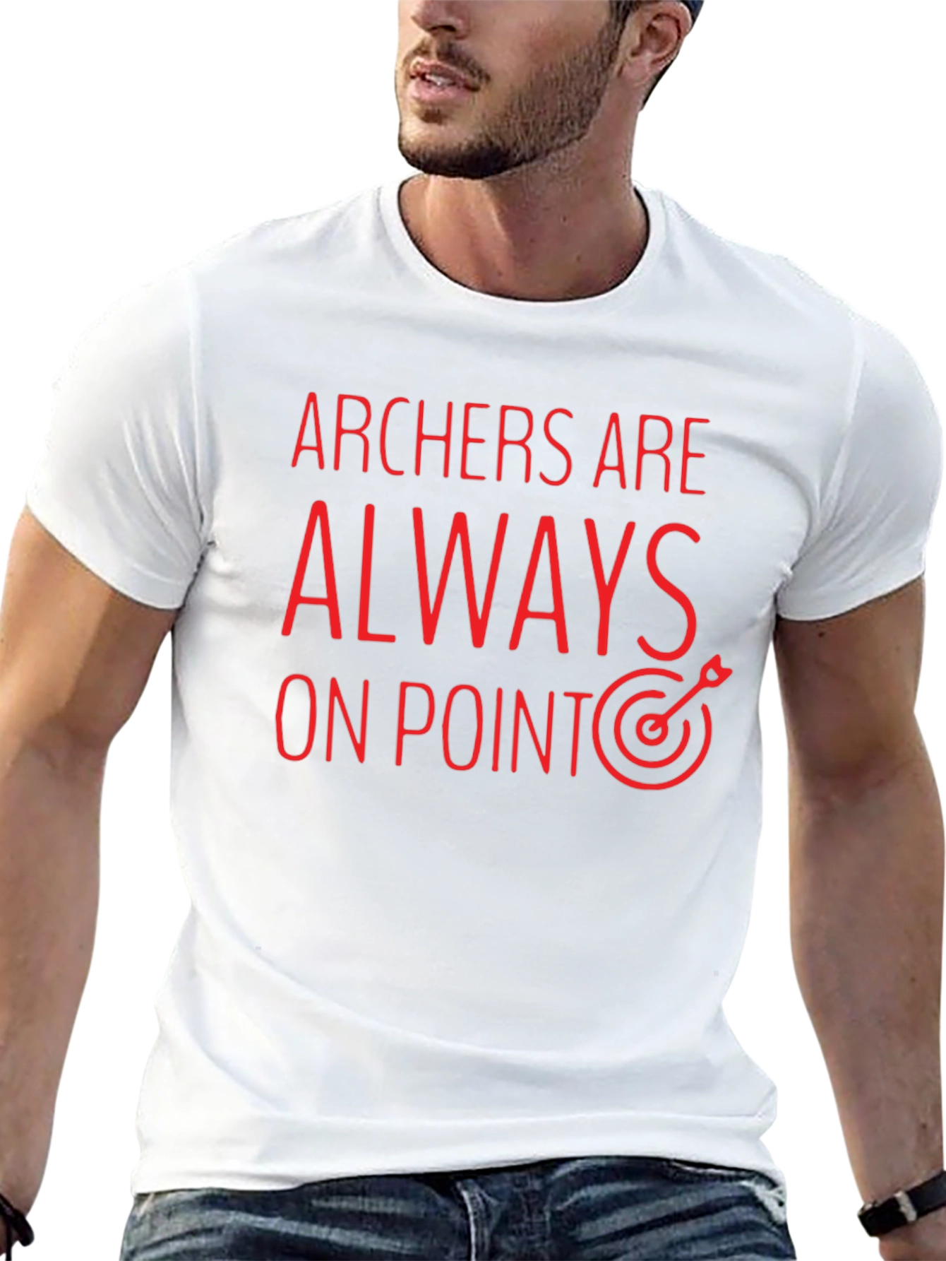 Archers Are Always On Point T-Shirt - Black