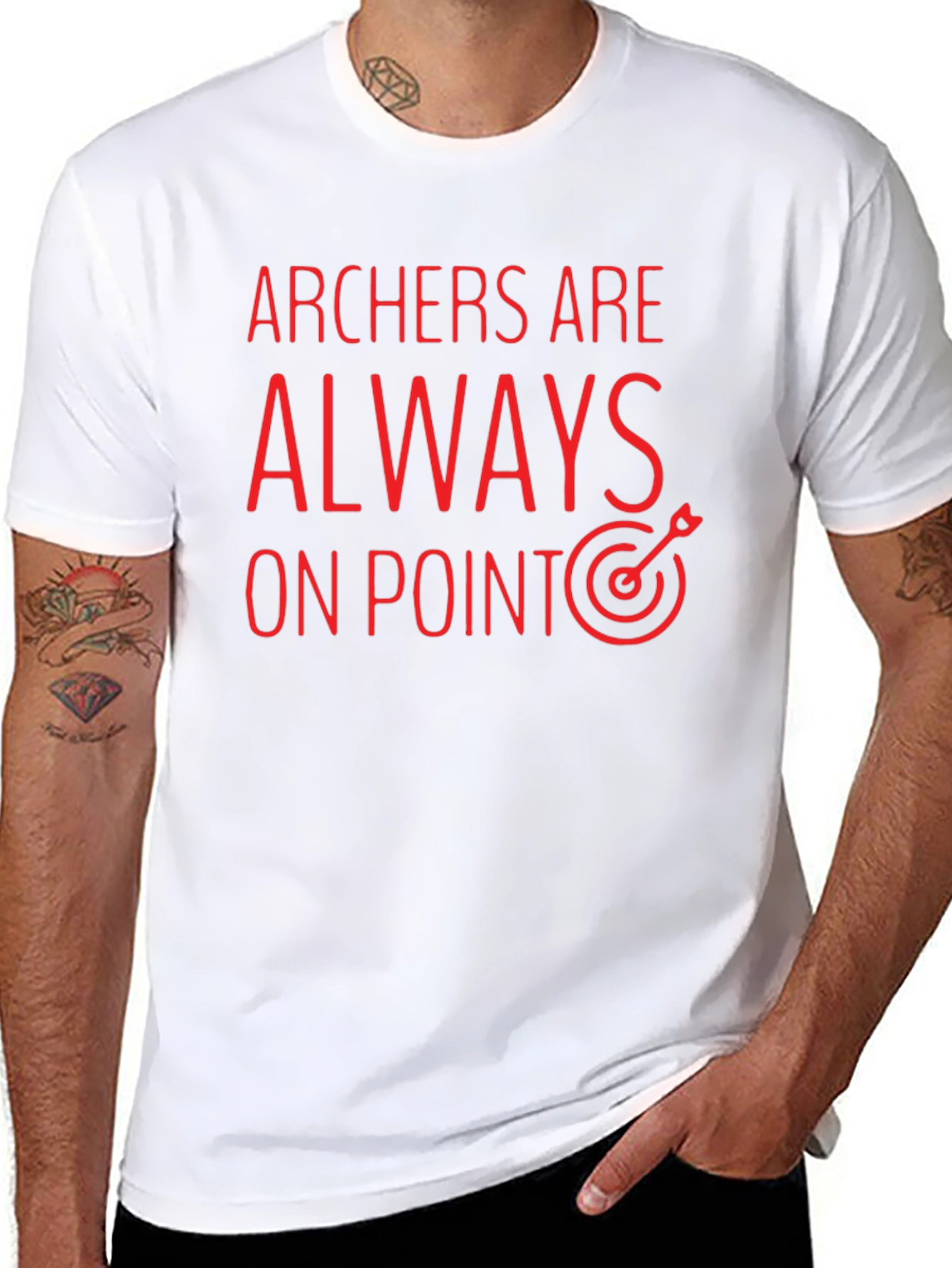 Archers Are Always On Point T-Shirt - Black
