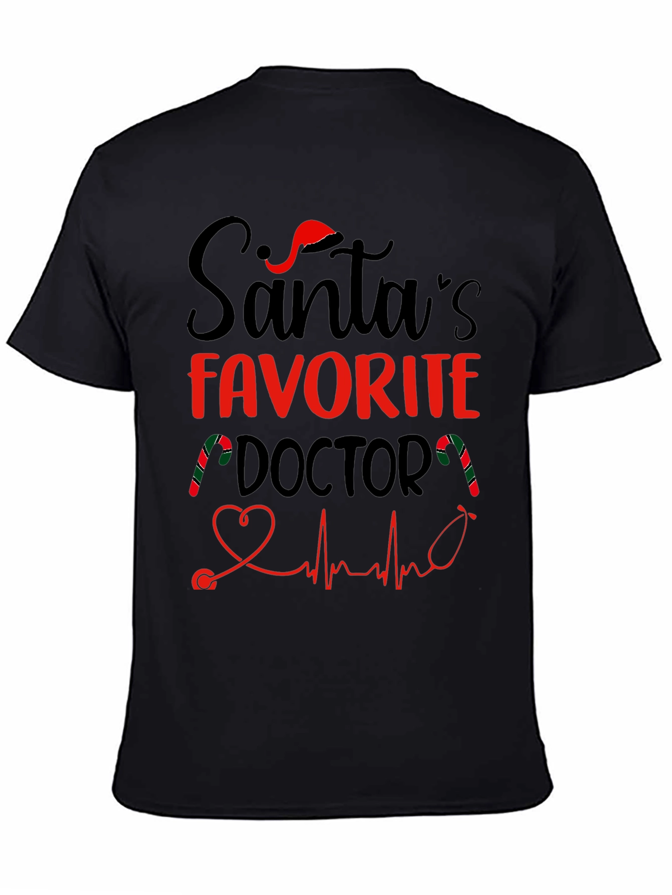 Santas Favorite Doctor Holiday T-Shirt
