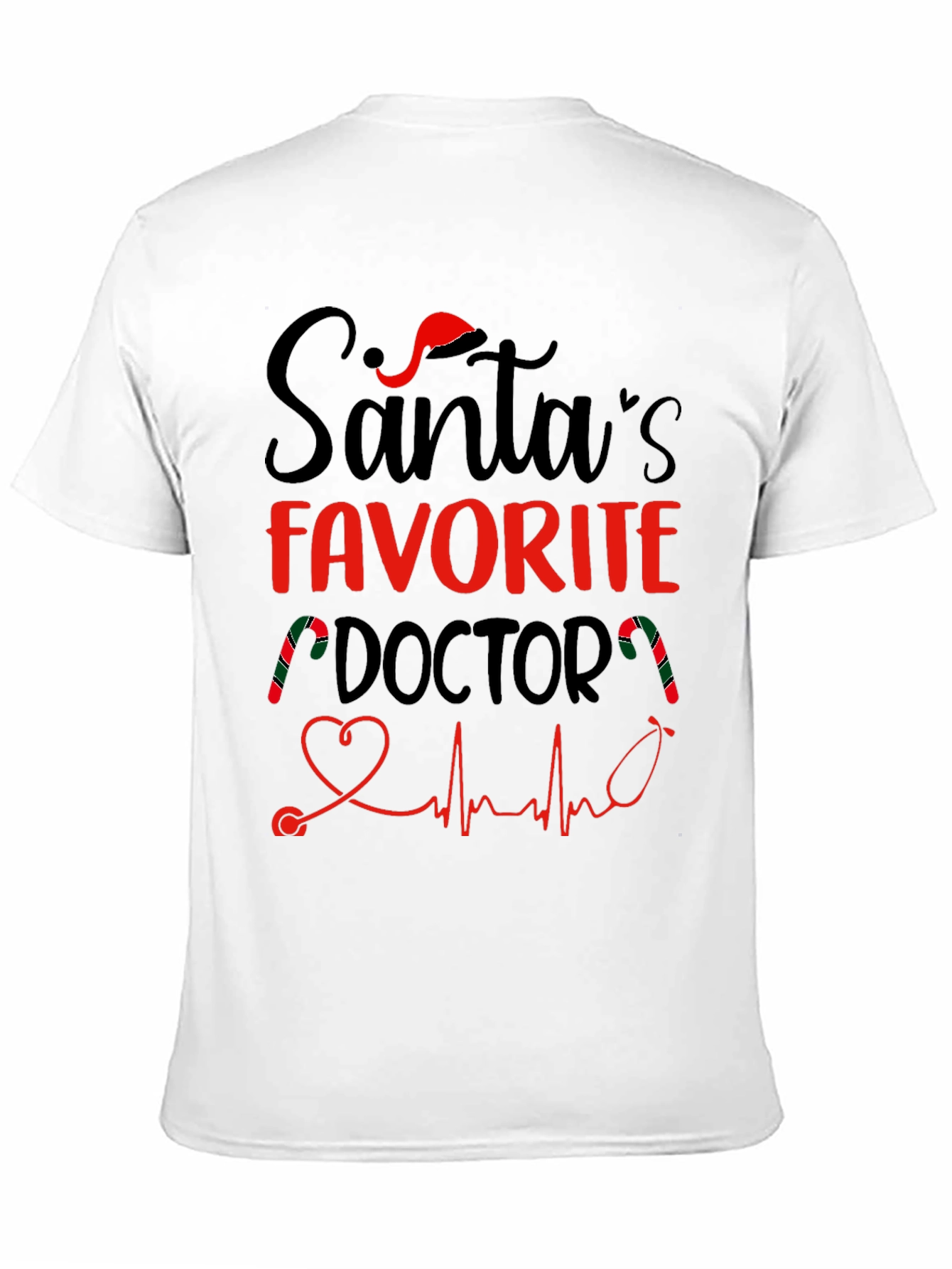 Santas Favorite Doctor Holiday T-Shirt