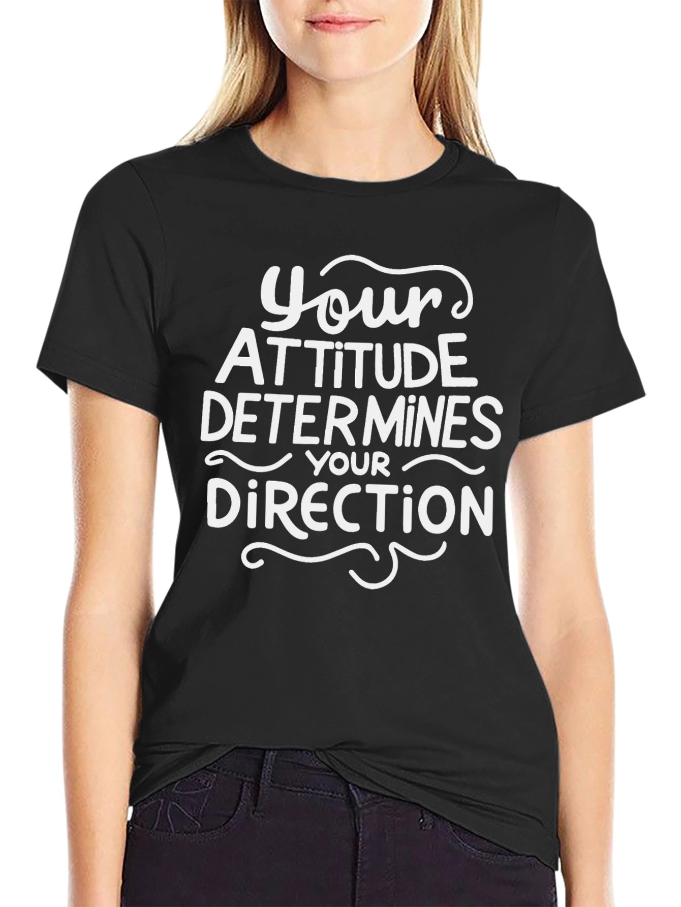 Attitude Determines Direction Graphic Tee