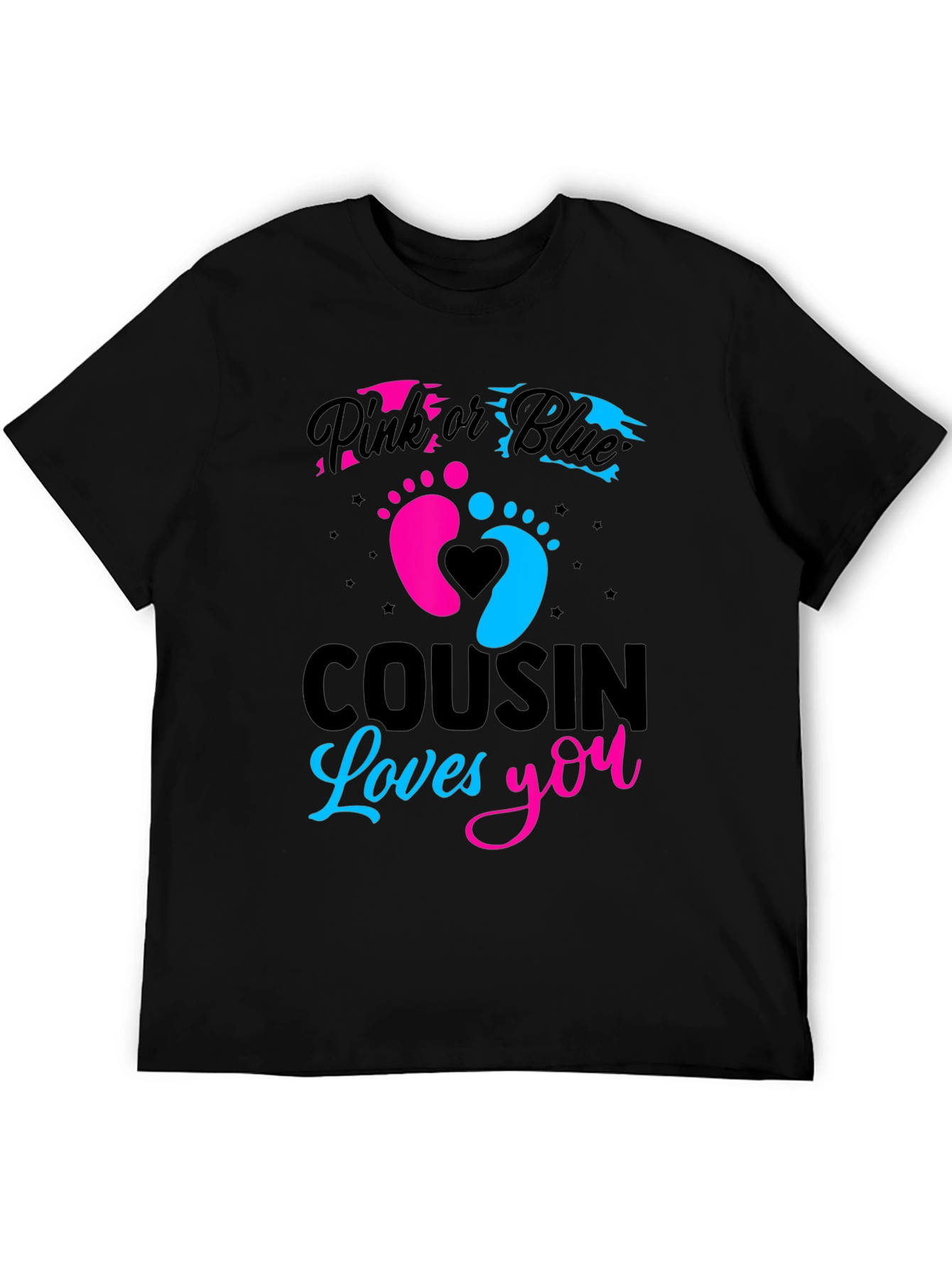 Cousin Loves You Gender Reveal T-Shirt
