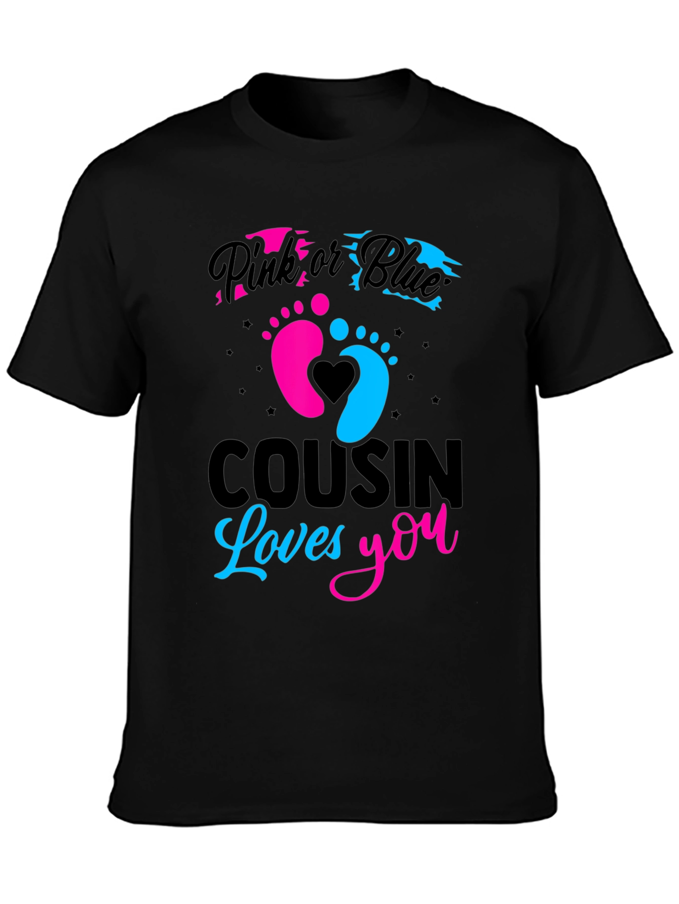 Cousin Loves You Gender Reveal T-Shirt