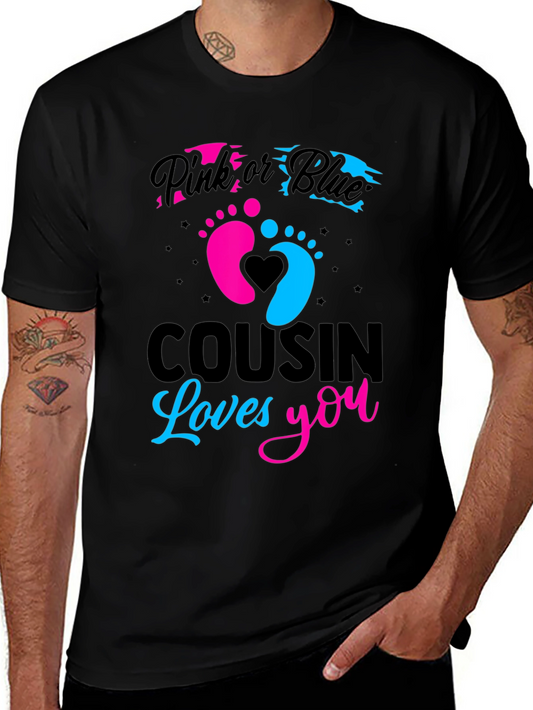 Cousin Loves You Gender Reveal T-Shirt