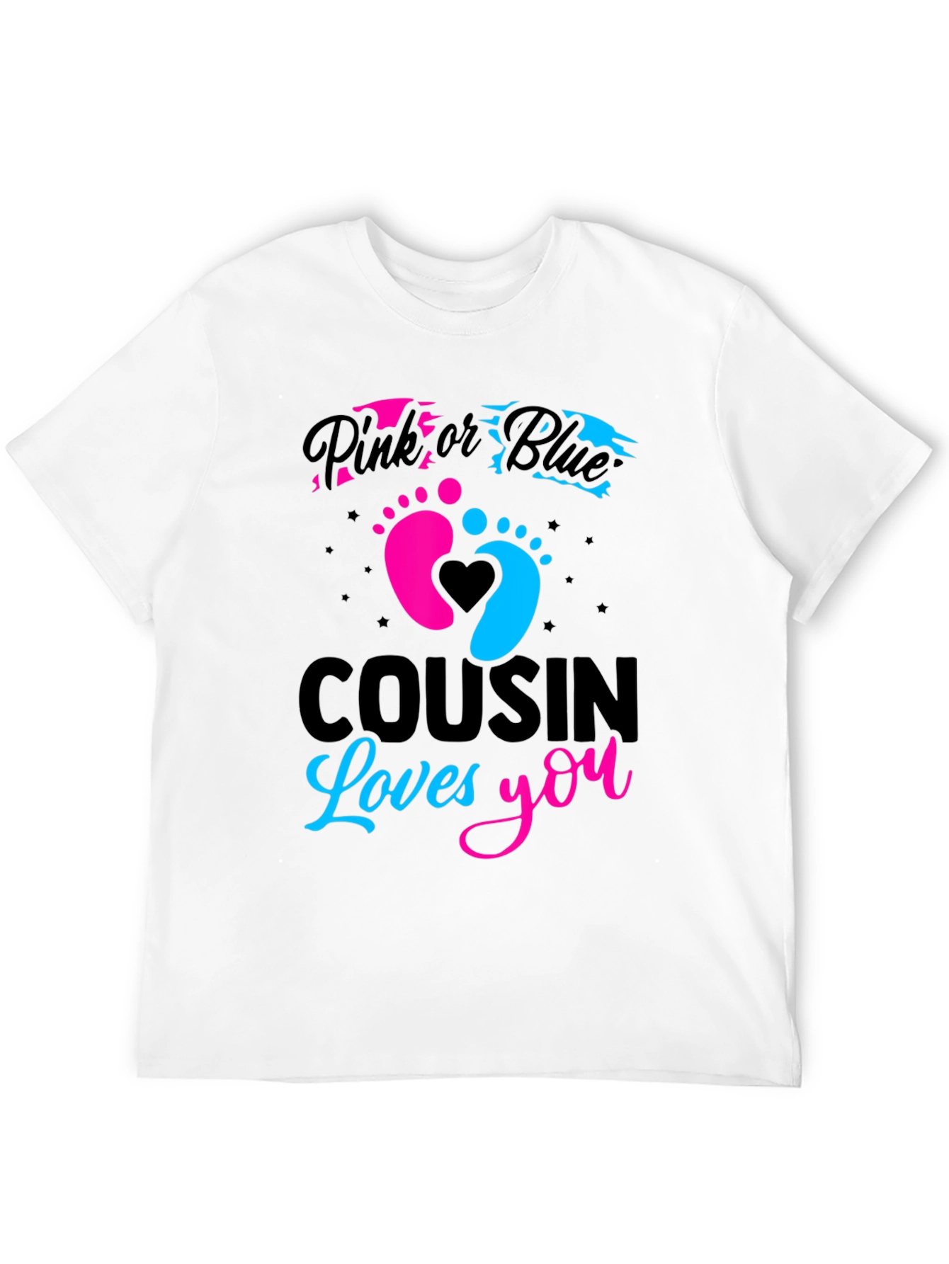 Cousin Loves You Gender Reveal T-Shirt