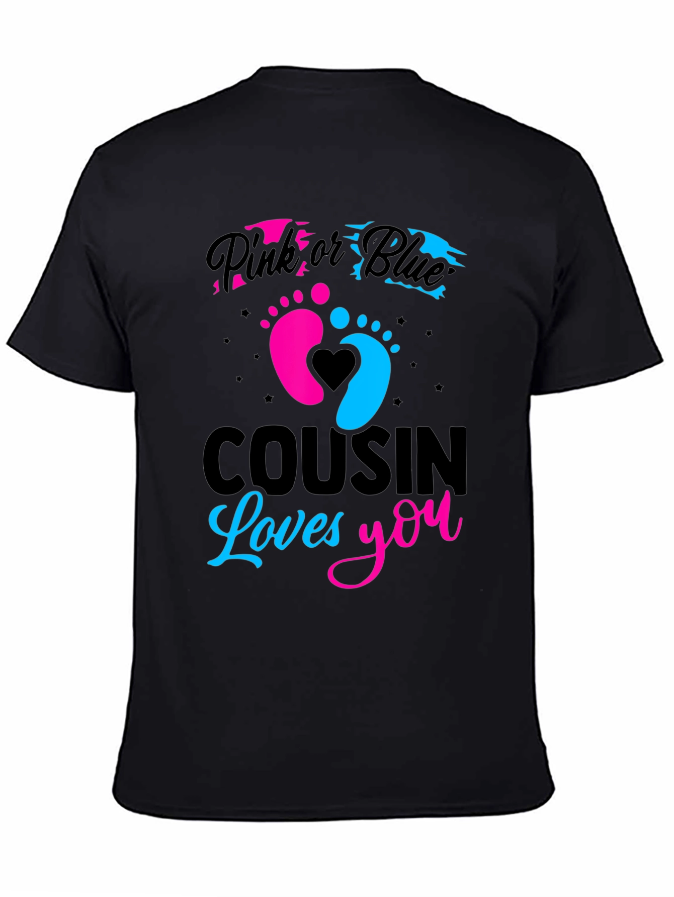 Cousin Loves You Gender Reveal T-Shirt