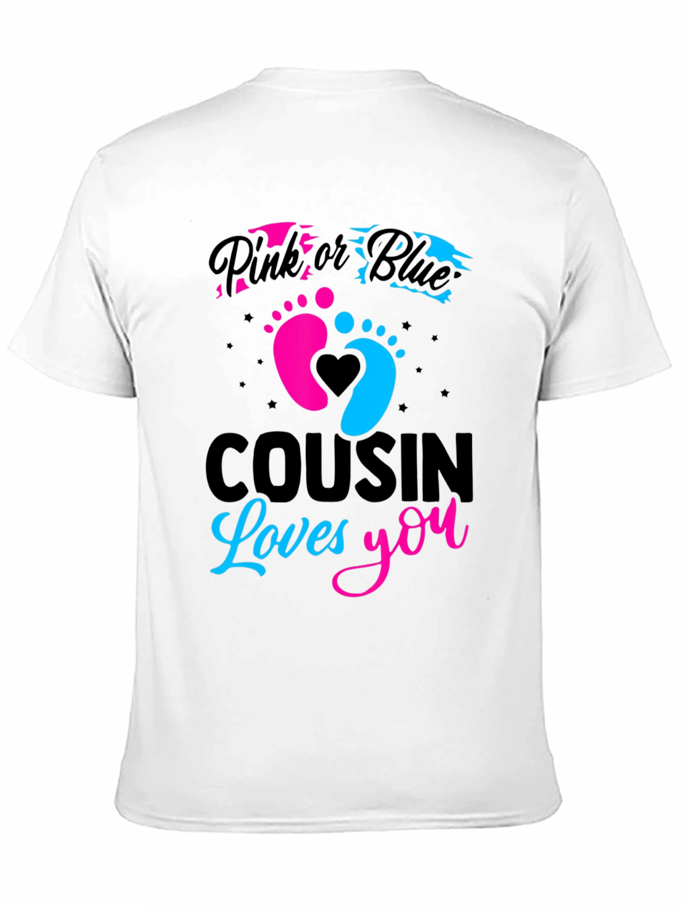 Cousin Loves You Gender Reveal T-Shirt