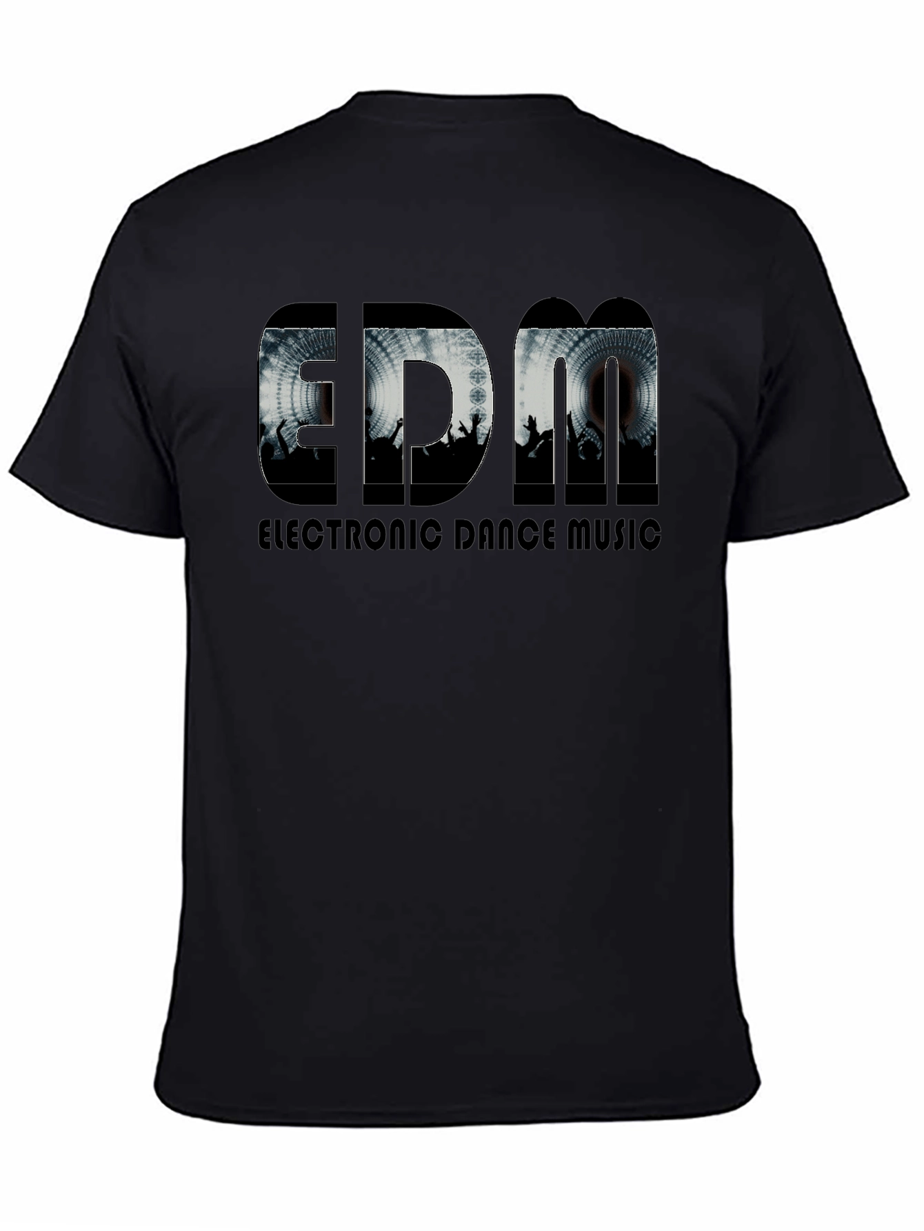 EDM Electronic Dance Music Black T-Shirt