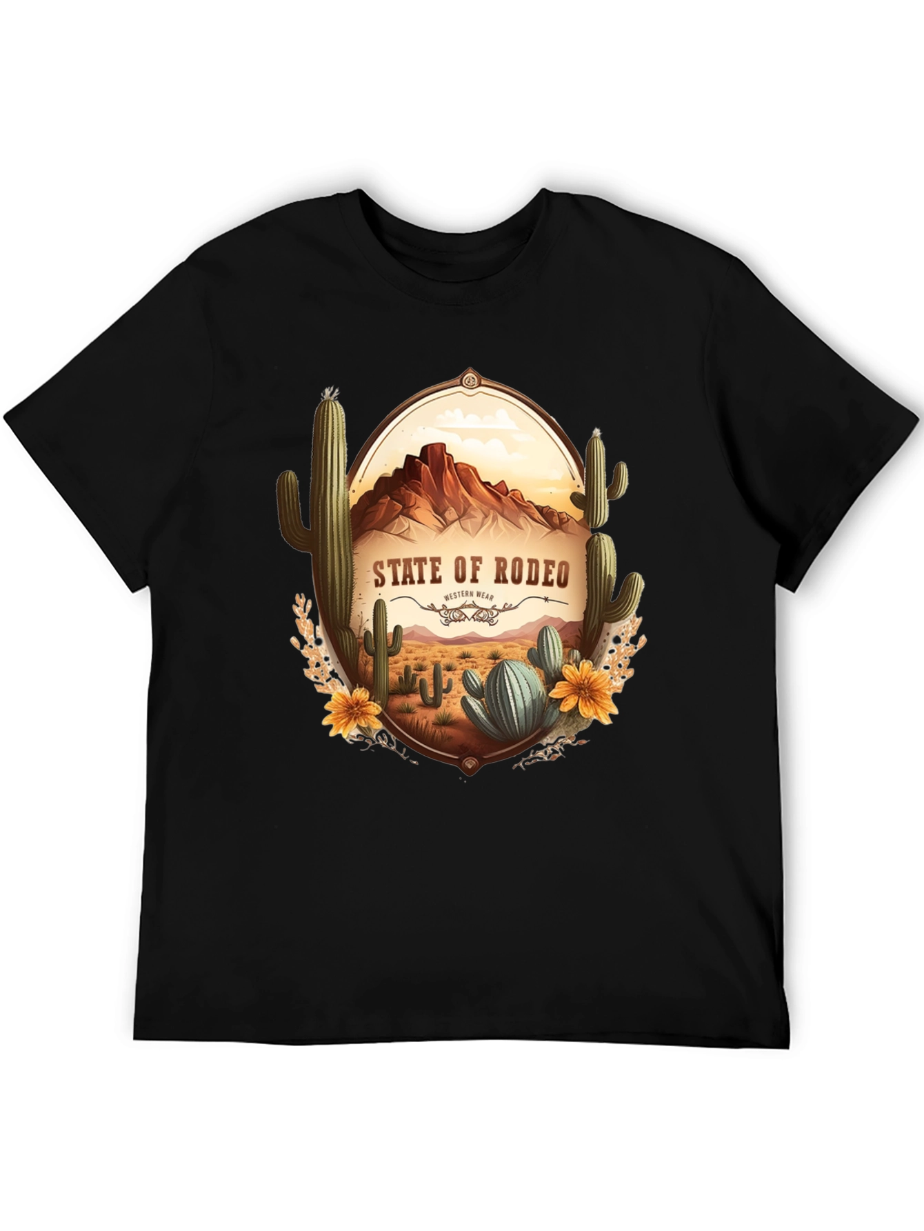 State of Rodeo Graphic Tee - Western Wear T-Shirt