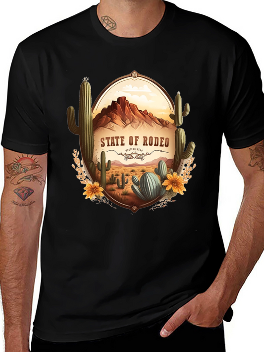 State of Rodeo Graphic Tee - Western Wear T-Shirt