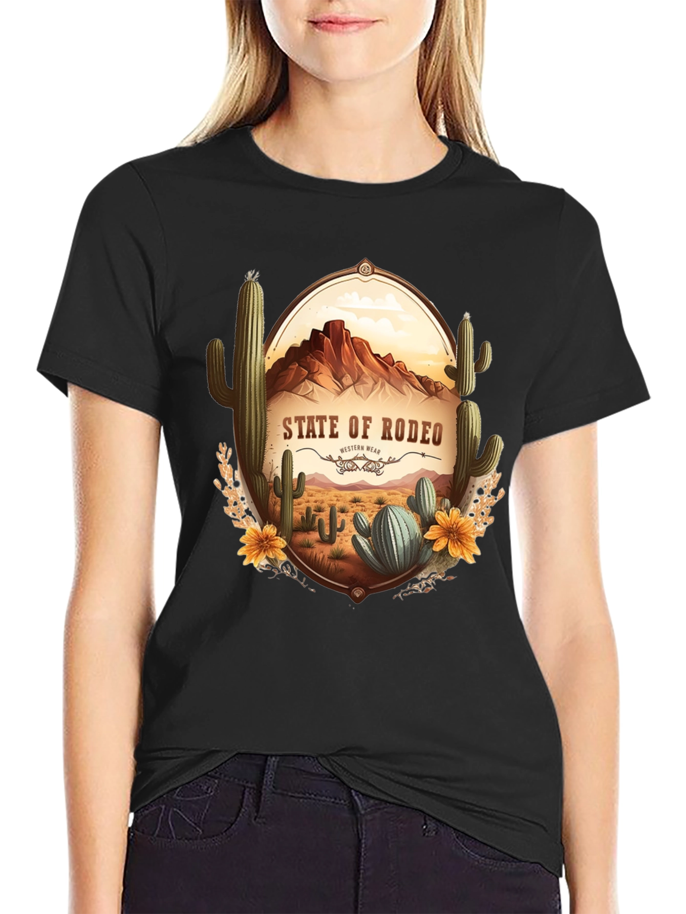 State of Rodeo Graphic Tee - Western Wear T-Shirt