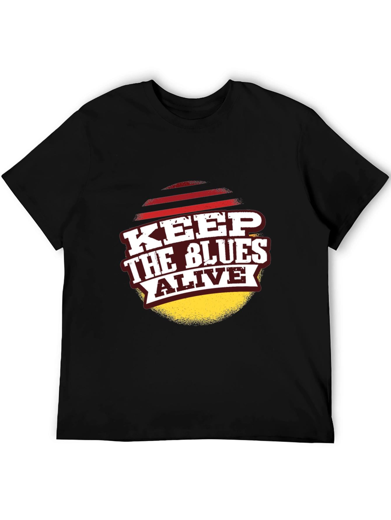 Keep the Blues Alive Graphic Tee - Black