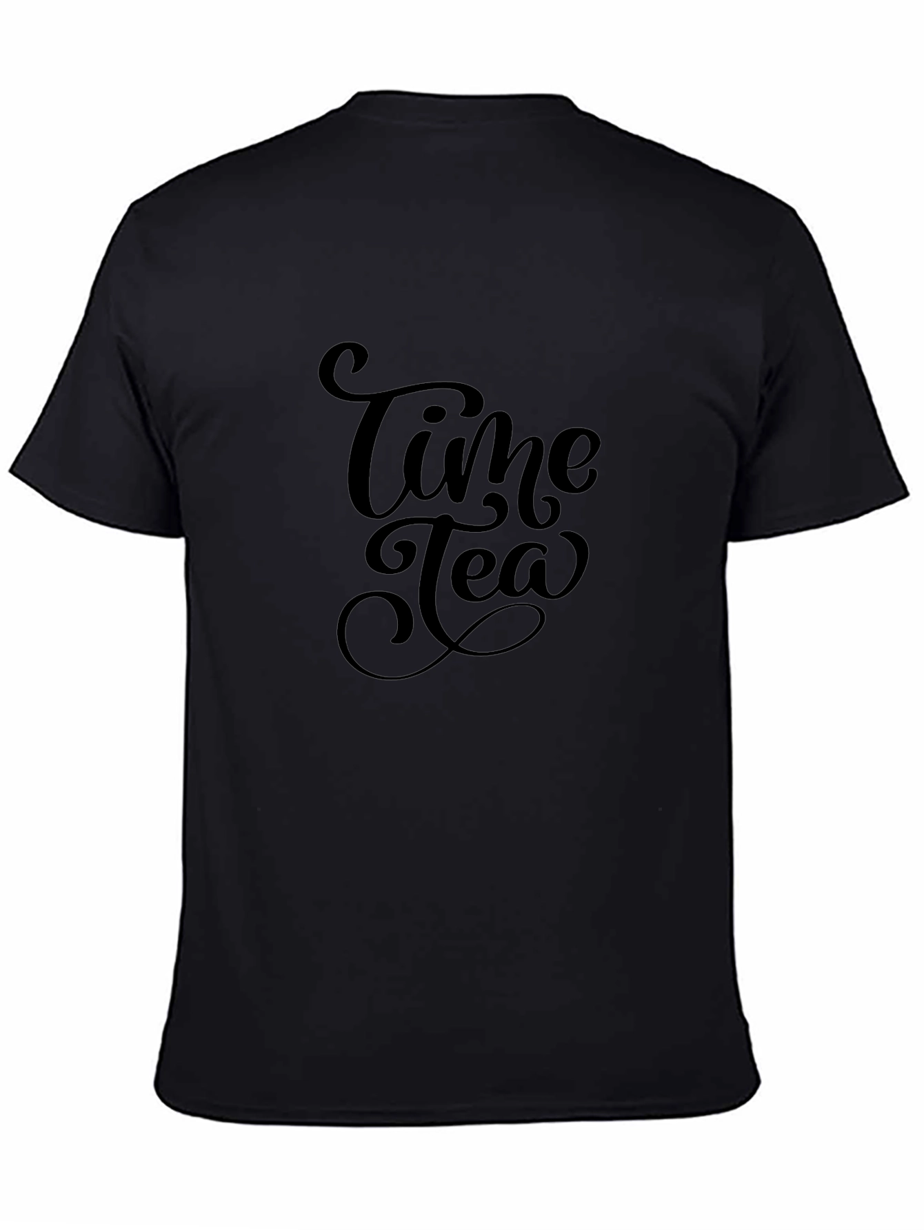 Time Tea Black T-Shirt