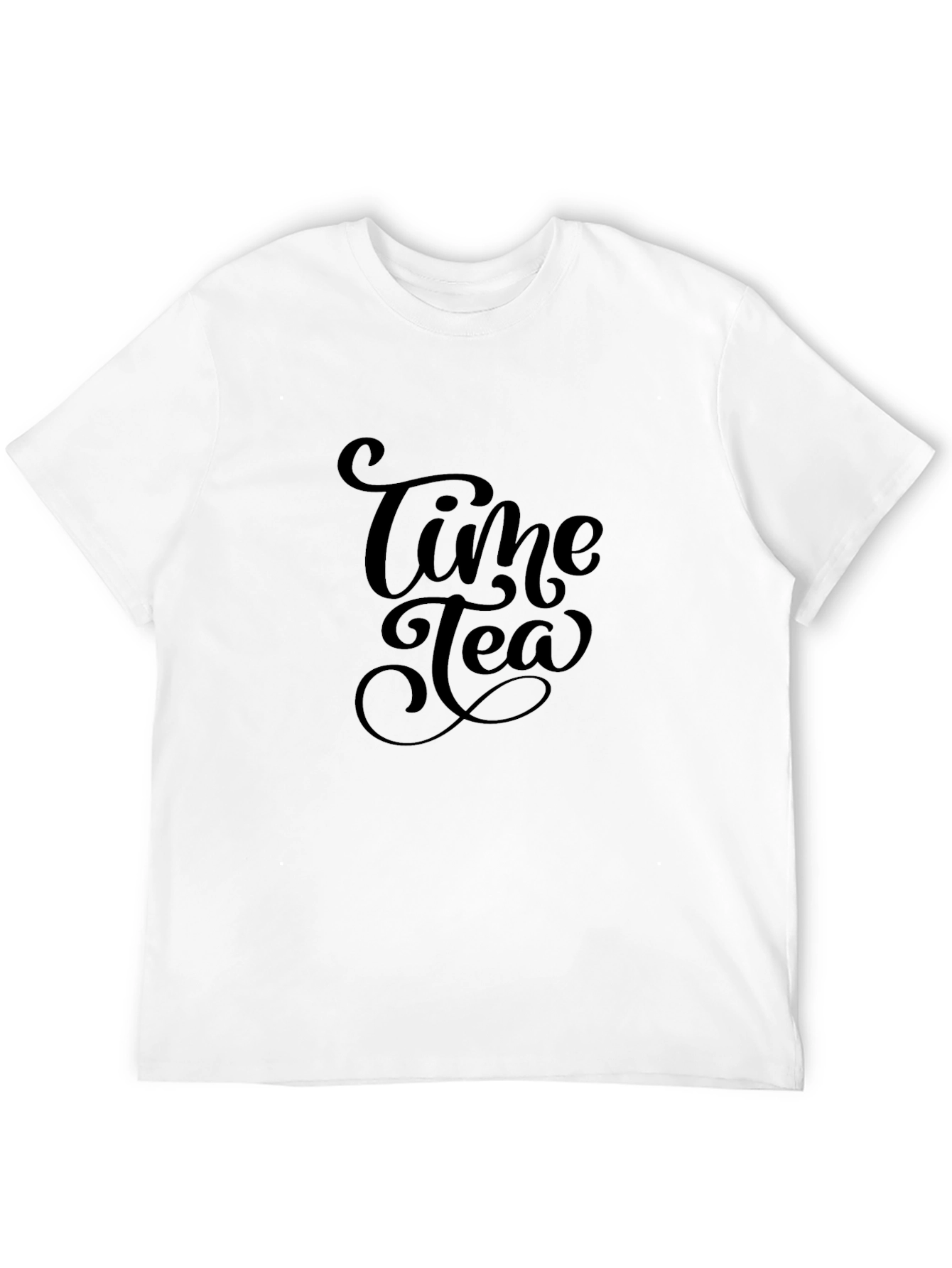 Time Tea Black T-Shirt