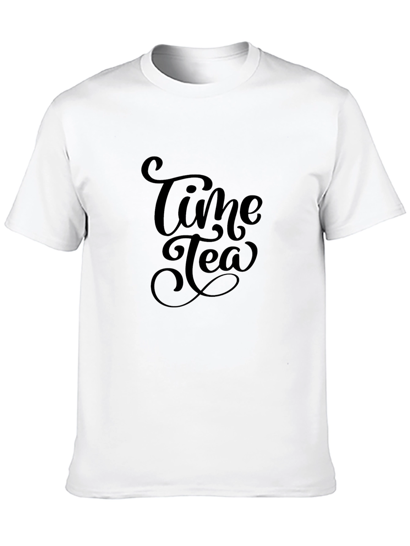 Time Tea Black T-Shirt