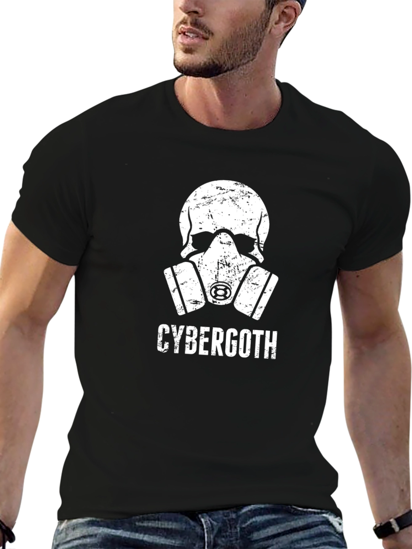 Cyber Goth Graphic T-Shirt