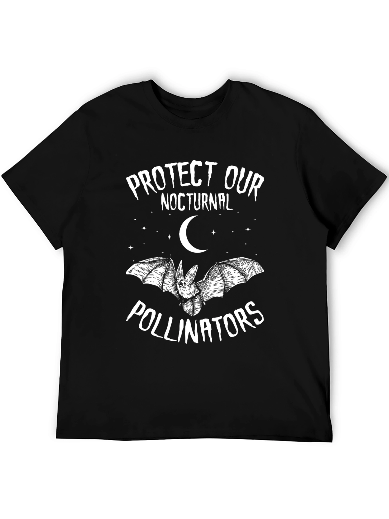 Protect Nocturnal Pollinators Bat Graphic Tee