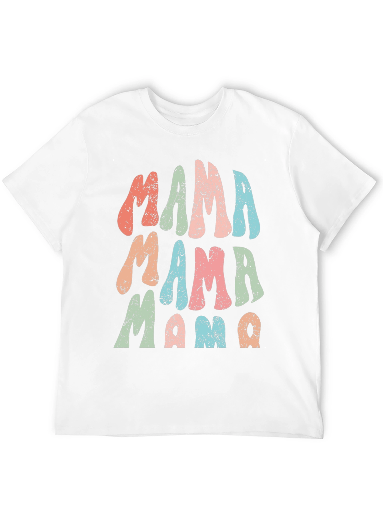 Retro Mama T-Shirt - Black