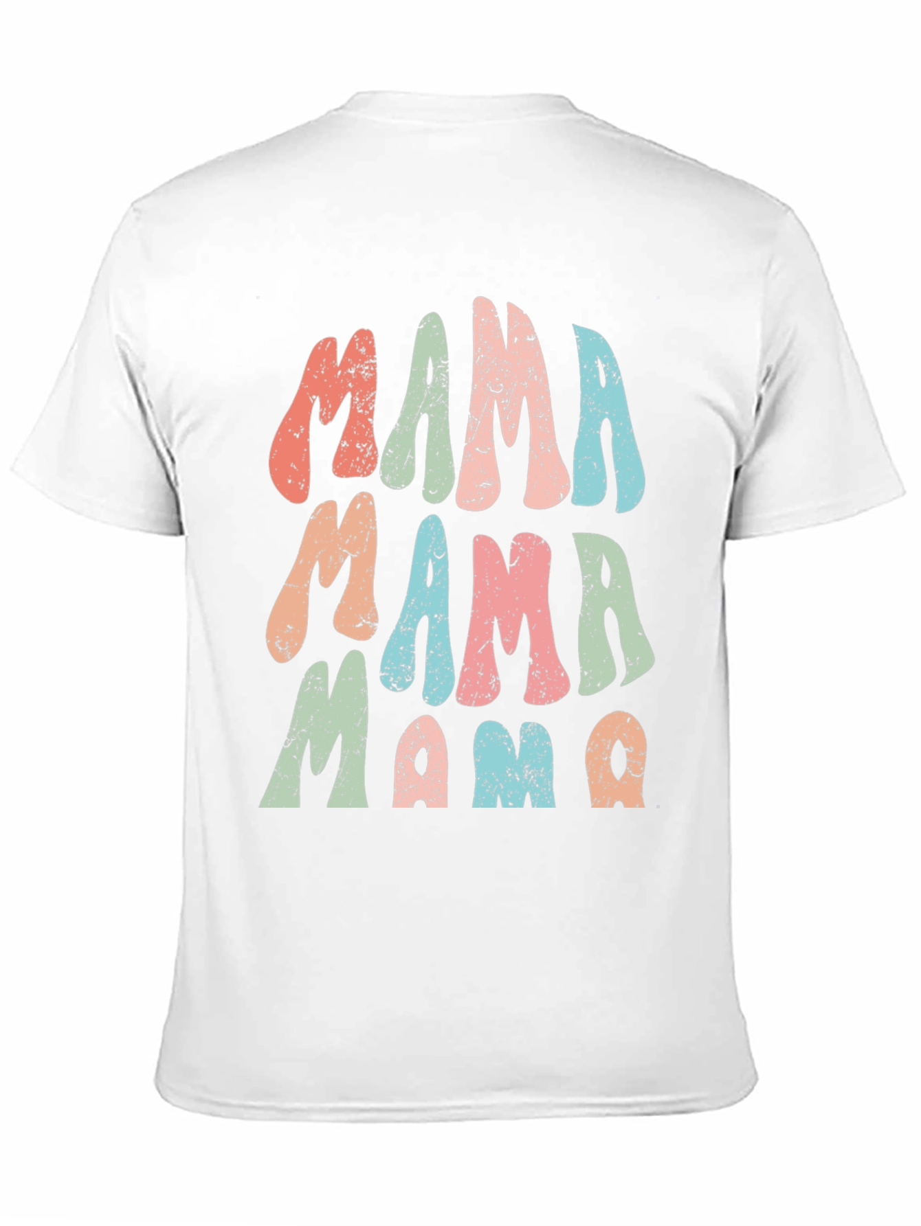 Retro Mama T-Shirt - Black