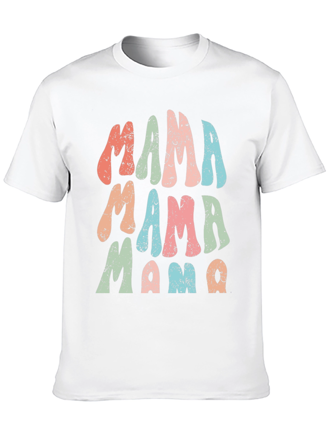 Retro Mama T-Shirt - Black