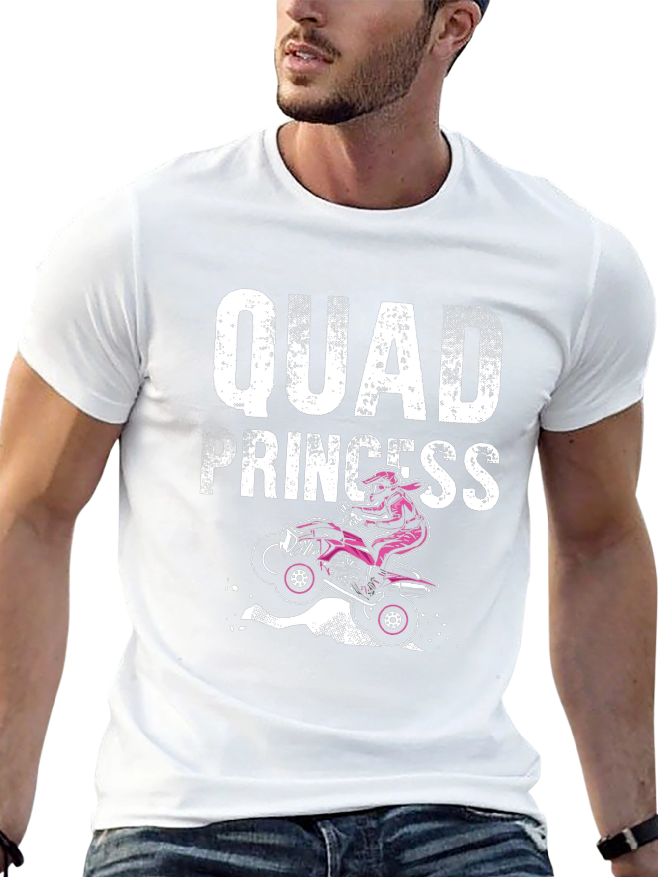 Quad Princess Graphic Tee - ATV Rider Shirt