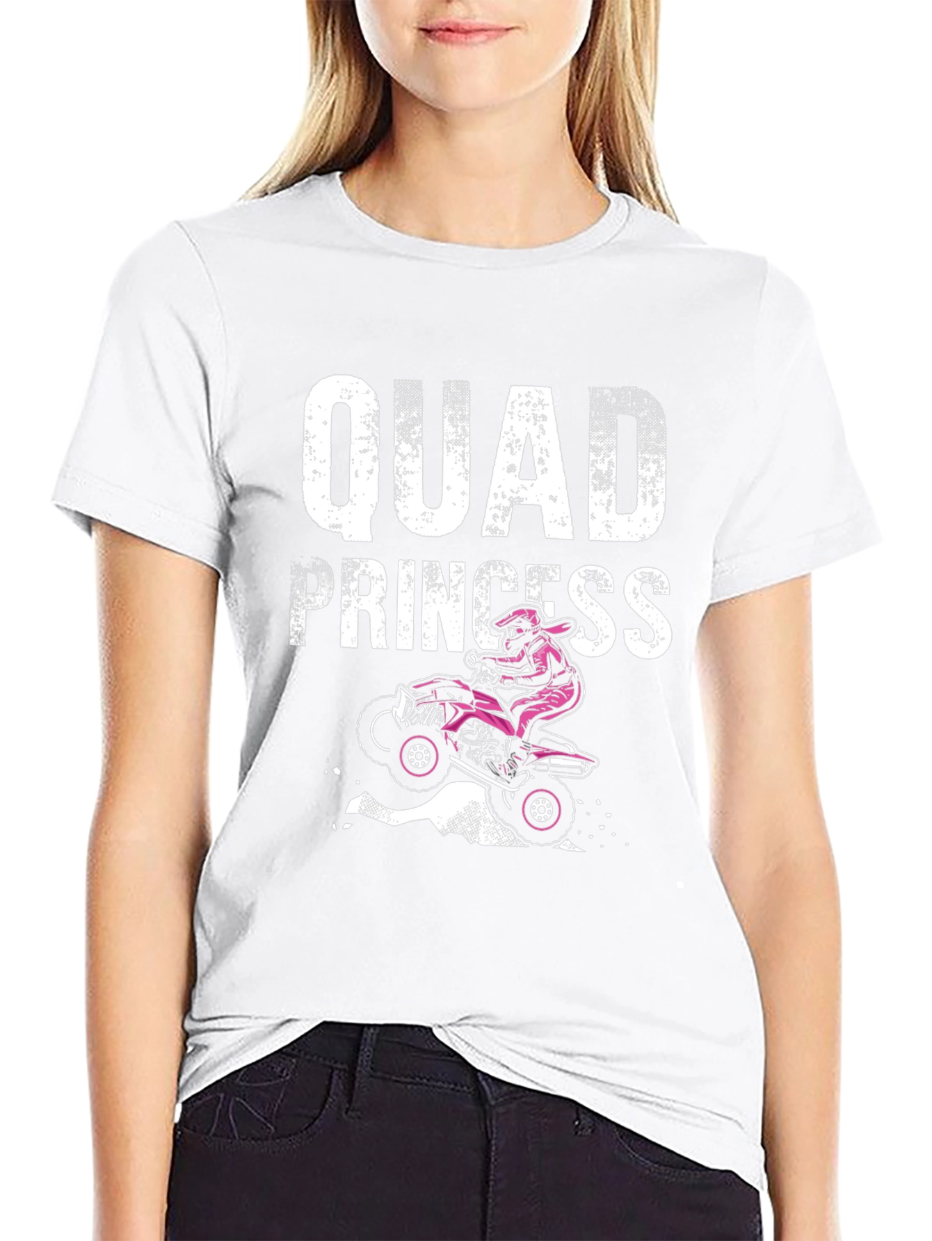 Quad Princess Graphic Tee - ATV Rider Shirt