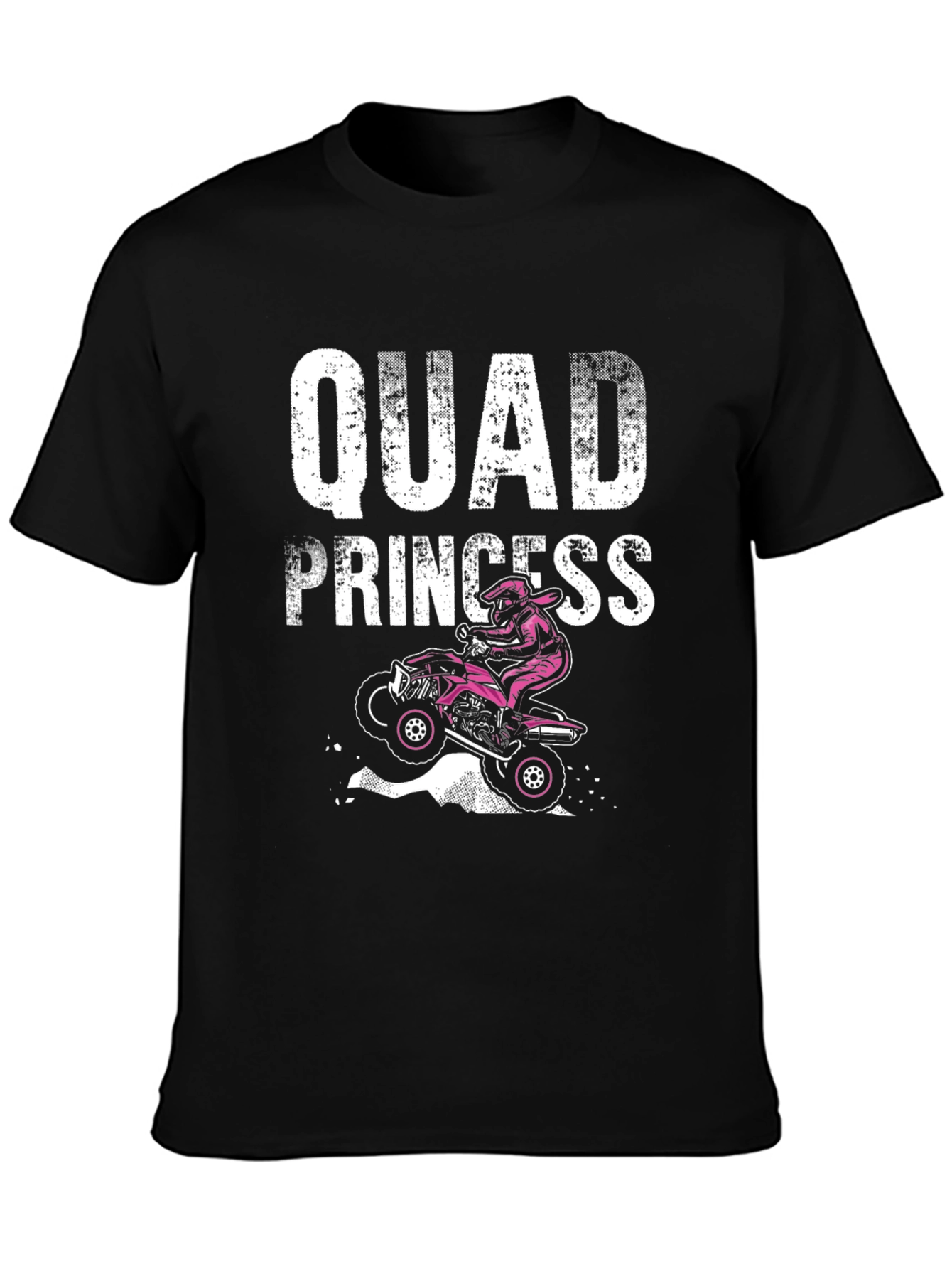 Quad Princess Graphic Tee - ATV Rider Shirt
