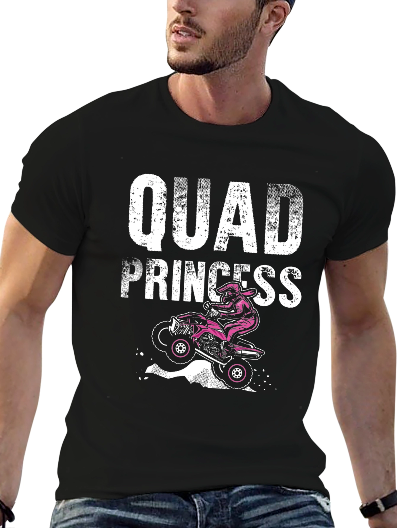 Quad Princess Graphic Tee - ATV Rider Shirt