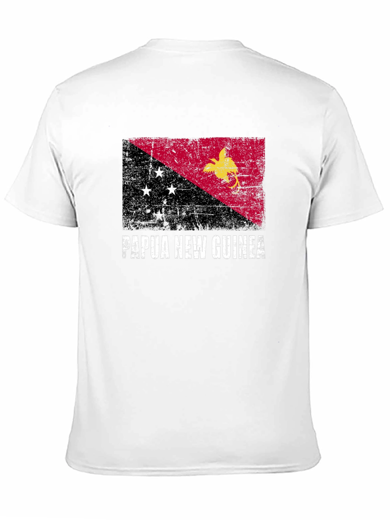 Papua New Guinea Flag Graphic T-Shirt