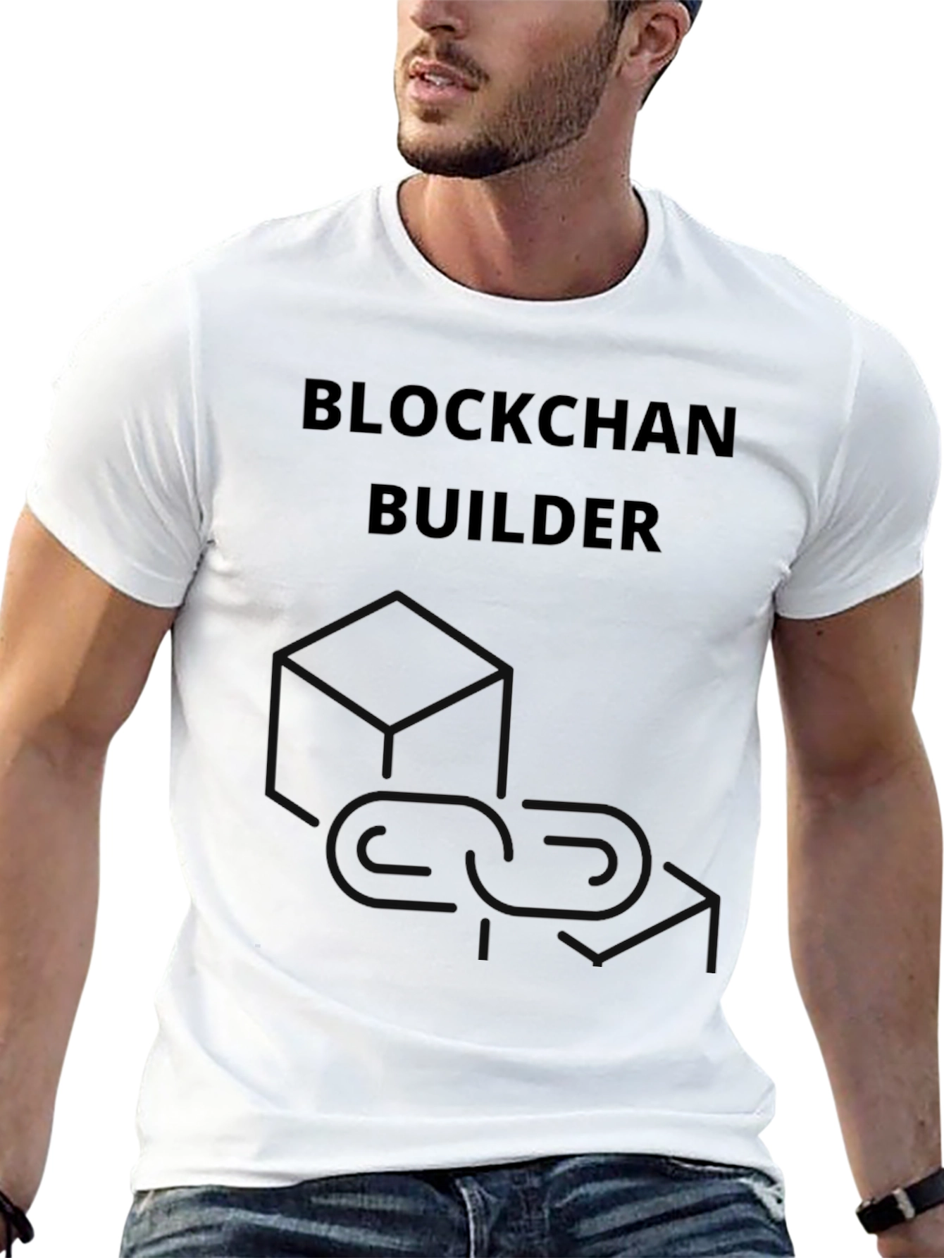 Blockchain Builder Black T-Shirt