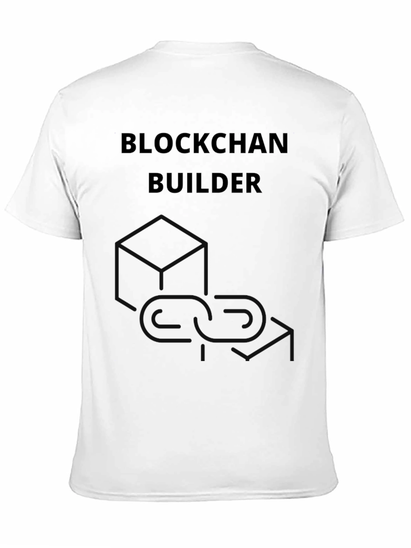 Blockchain Builder Black T-Shirt