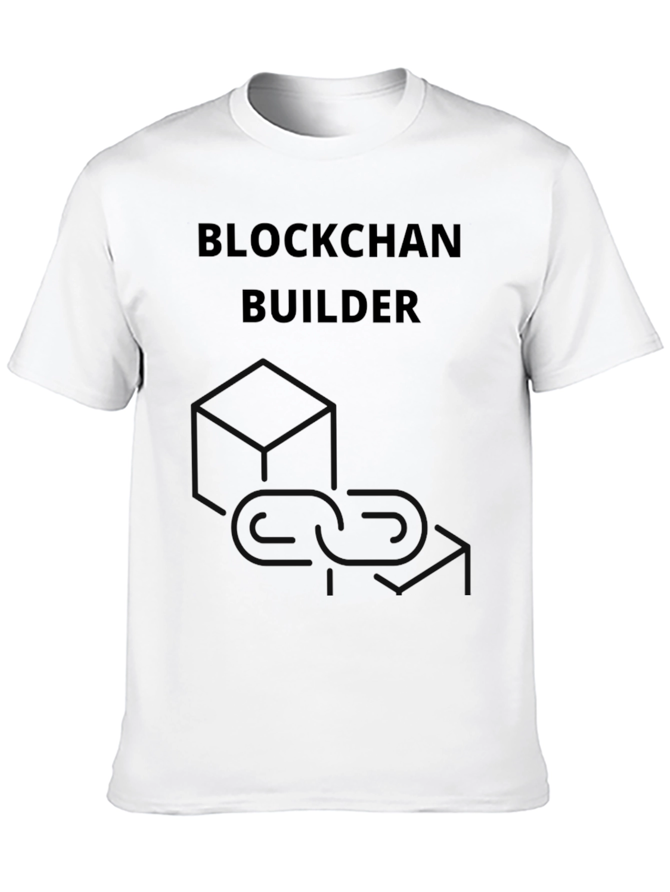 Blockchain Builder Black T-Shirt
