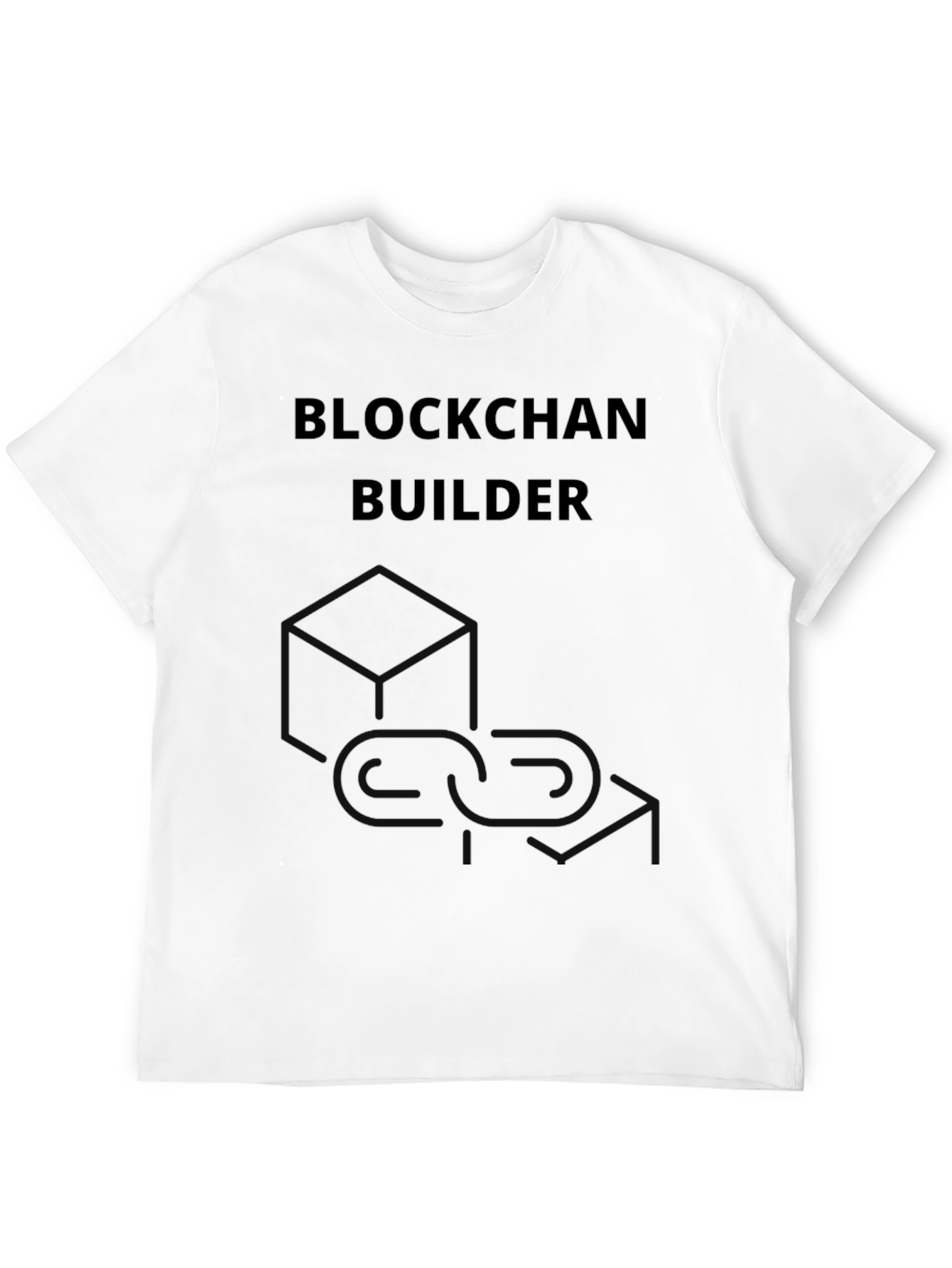 Blockchain Builder Black T-Shirt