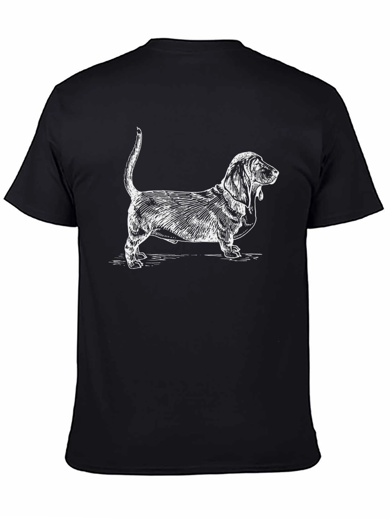 Basset Hound Dog Graphic Tee