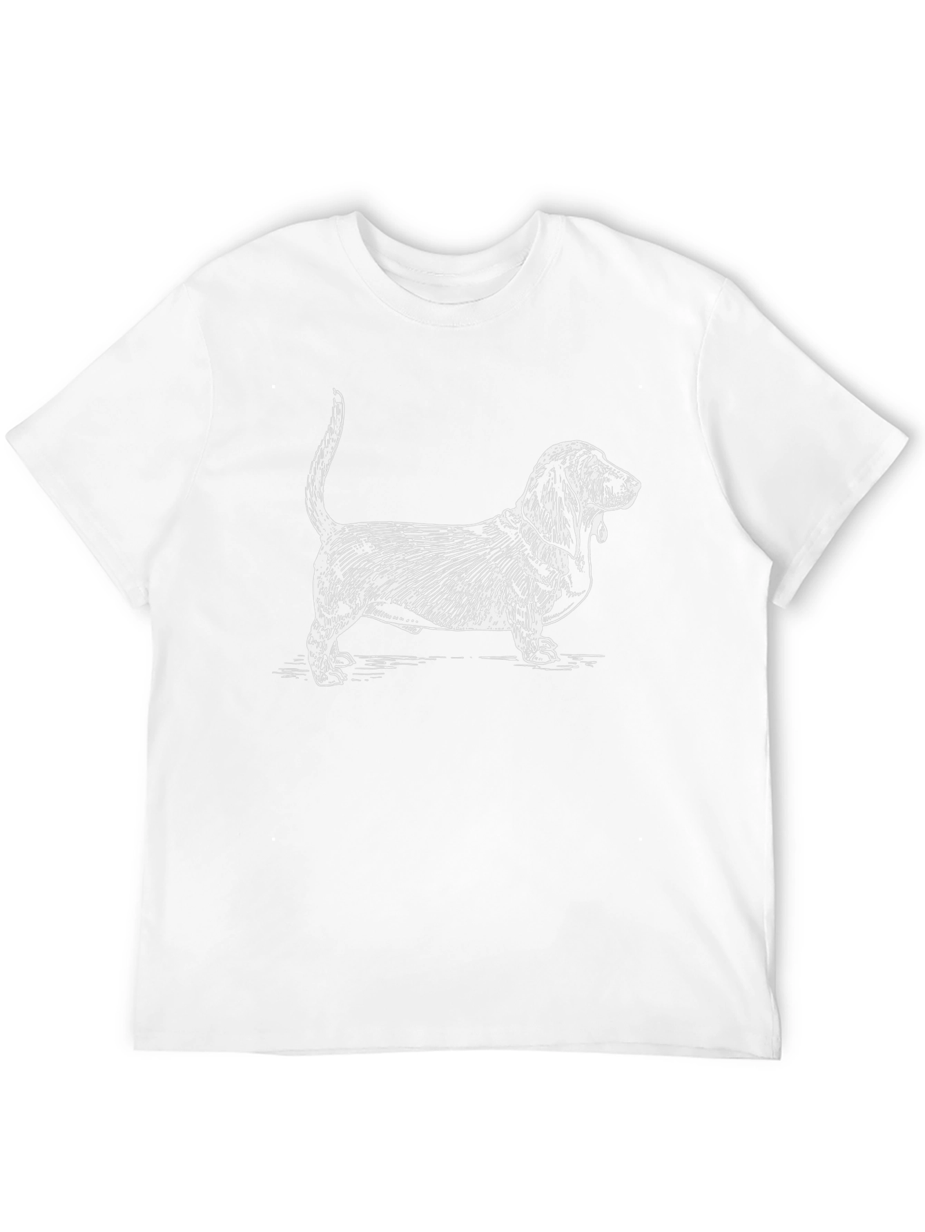Basset Hound Dog Graphic Tee