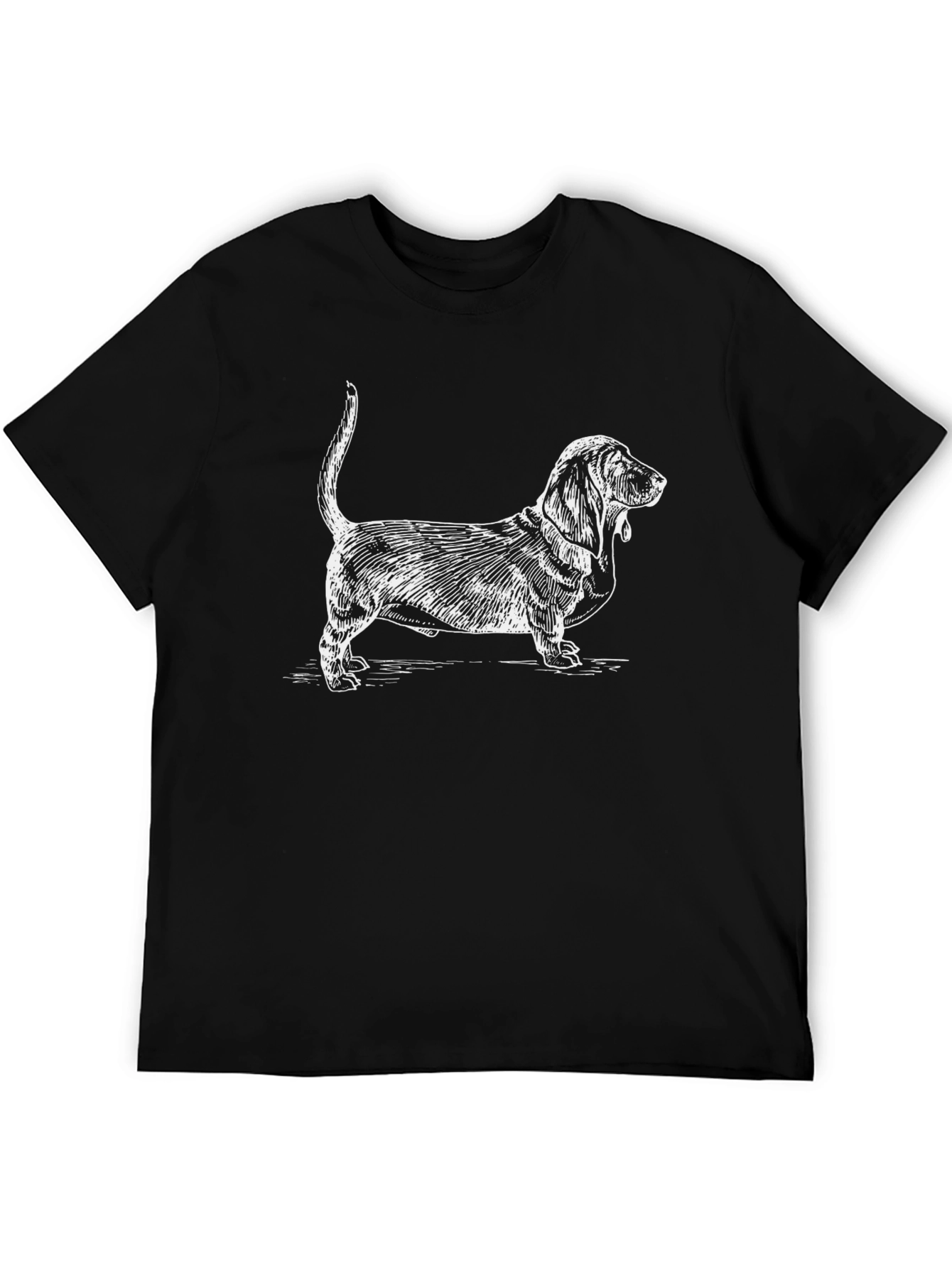 Basset Hound Dog Graphic Tee