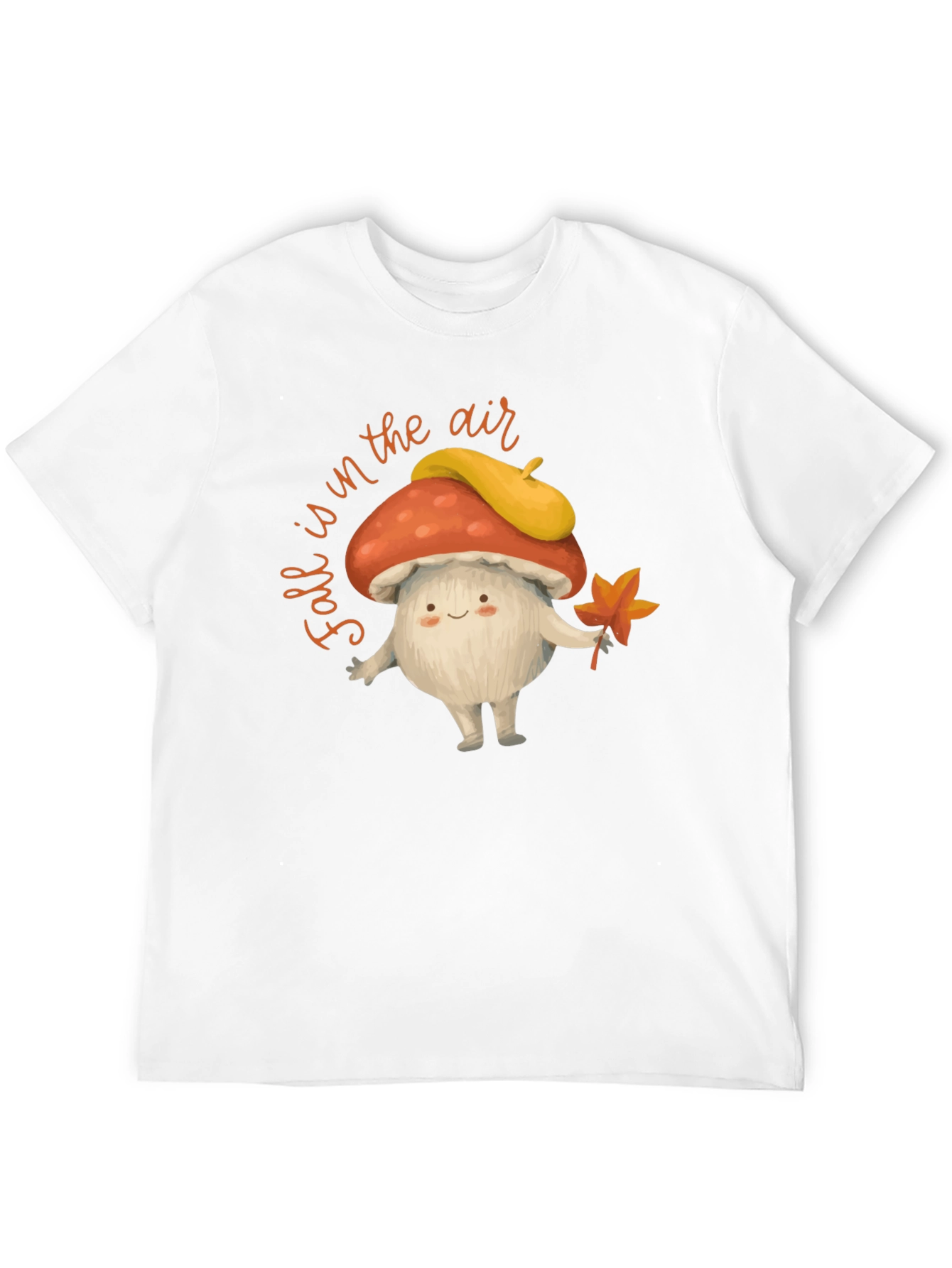 Fall Mushroom T-Shirt: Autumn Air