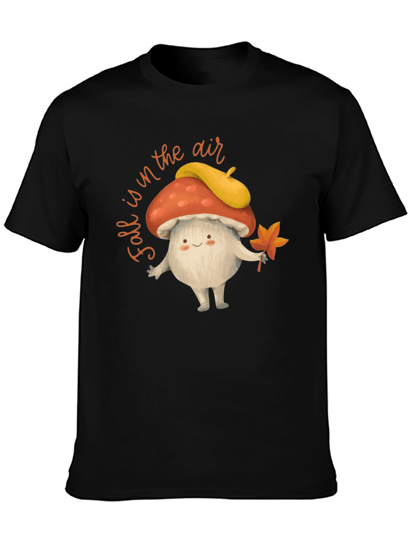 Fall Mushroom T-Shirt: Autumn Air