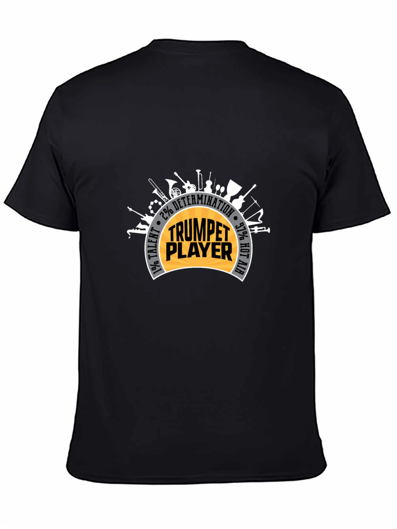 Trumpet Player T-Shirt: Talent Determination & Hot Air!