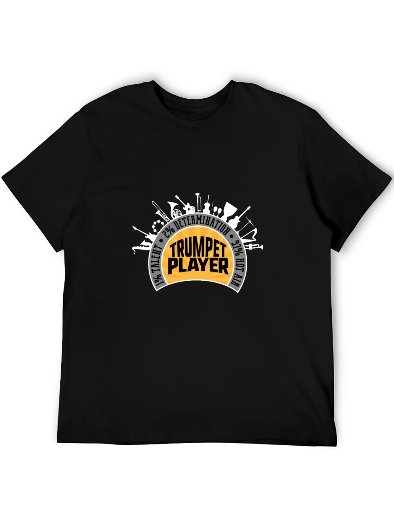 Trumpet Player T-Shirt: Talent Determination & Hot Air!