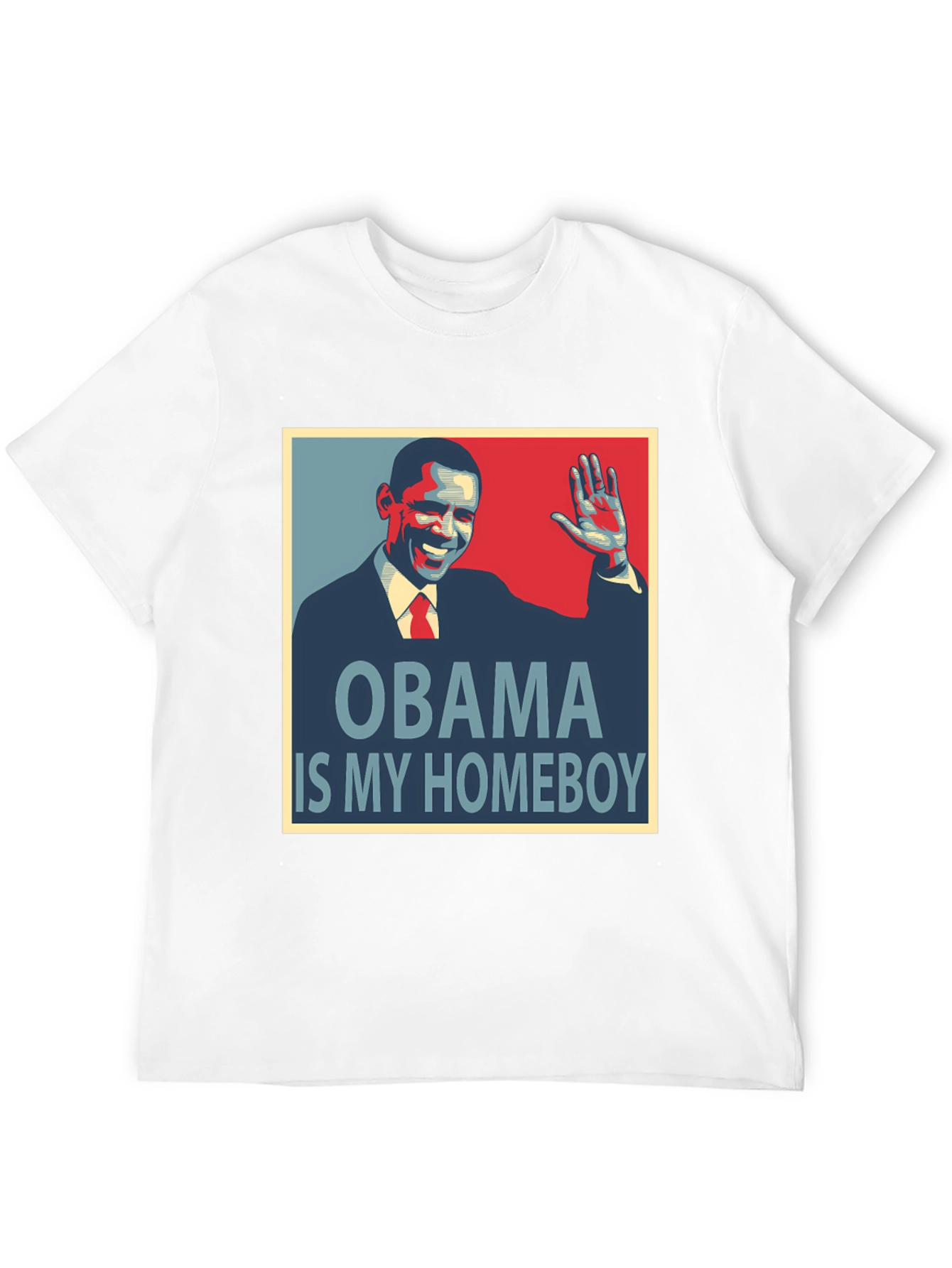 Obama Is My Homeboy Graphic T-Shirt