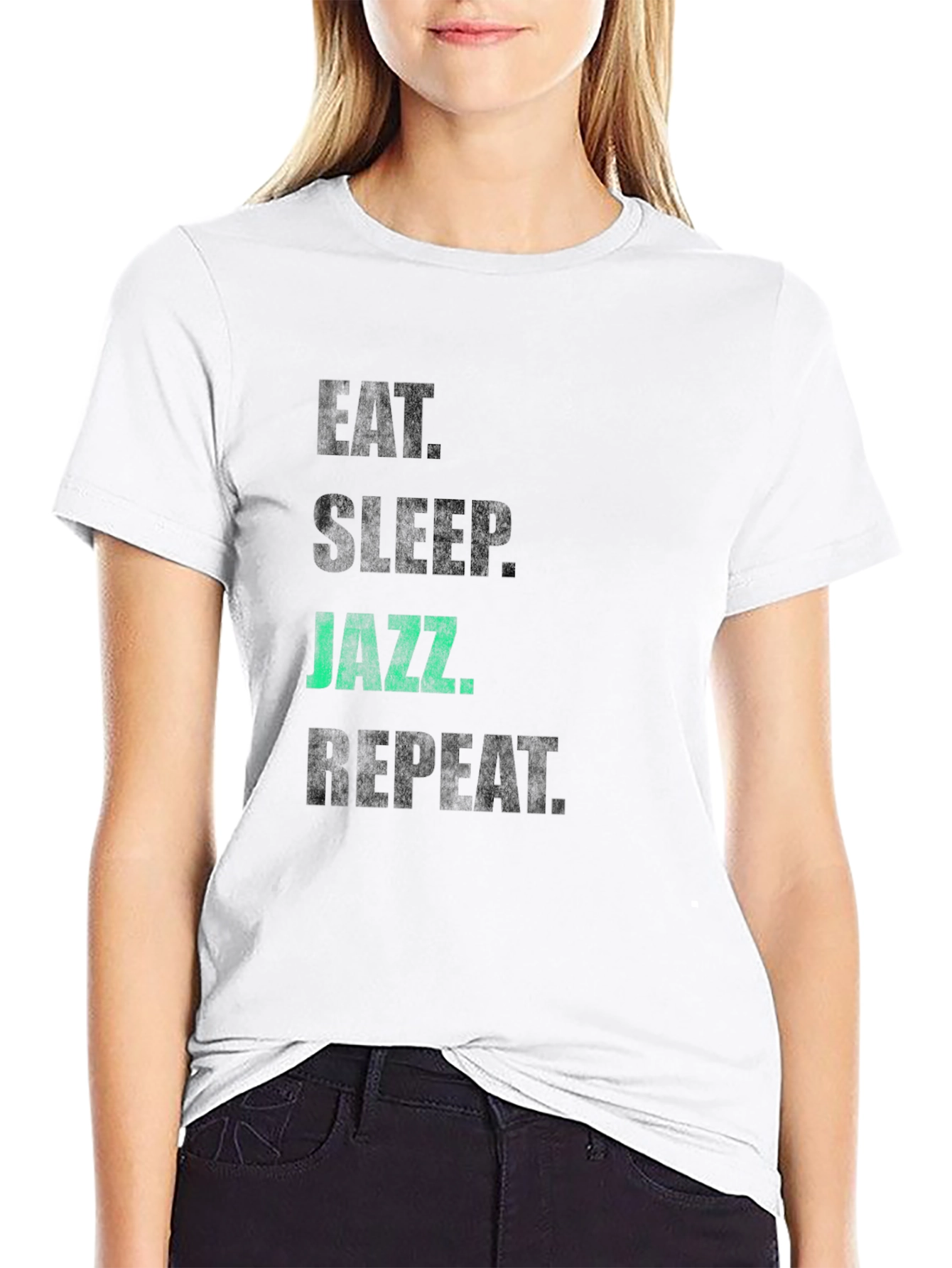 Eat Sleep Jazz Repeat T-Shirt