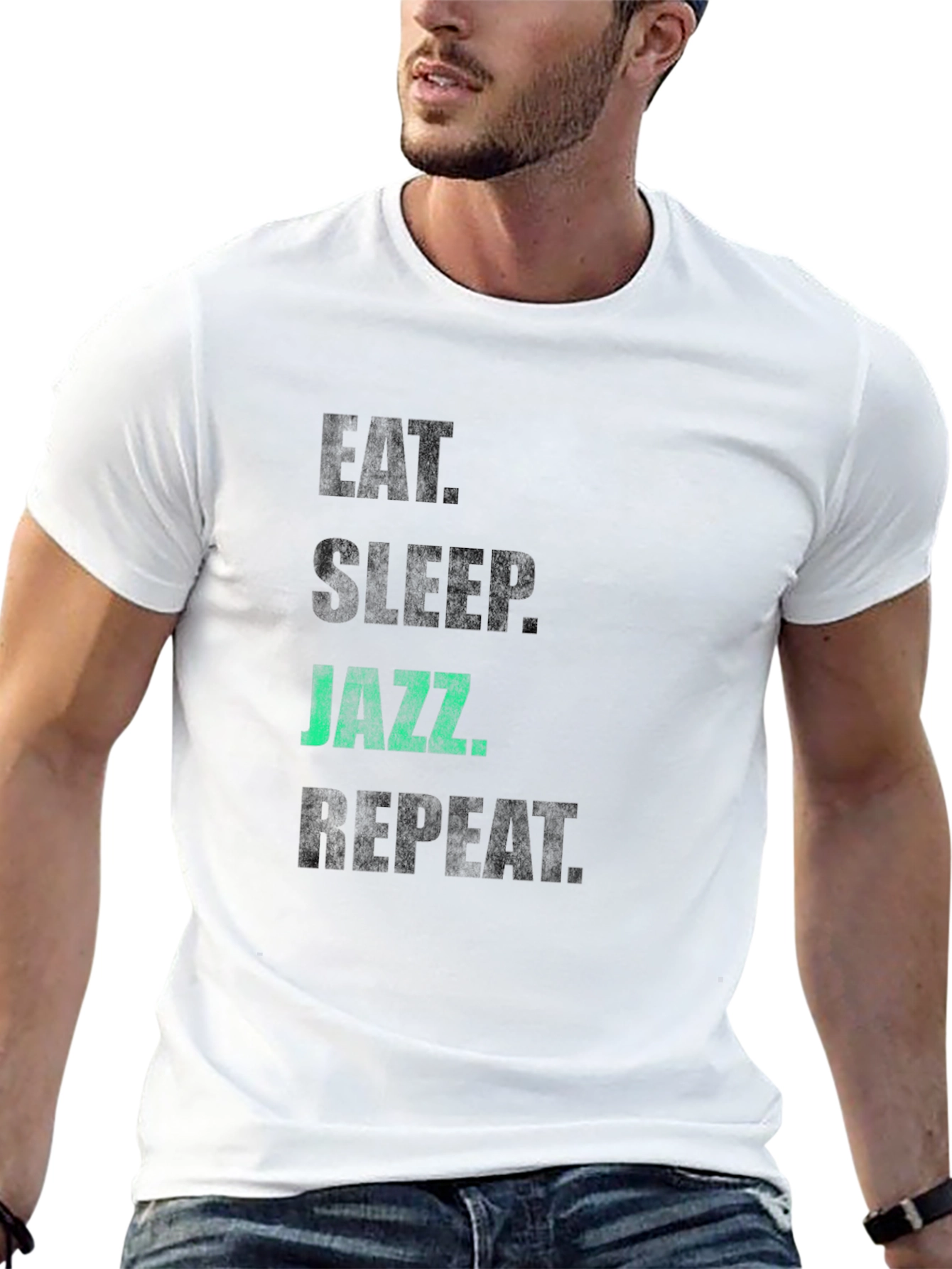 Eat Sleep Jazz Repeat T-Shirt