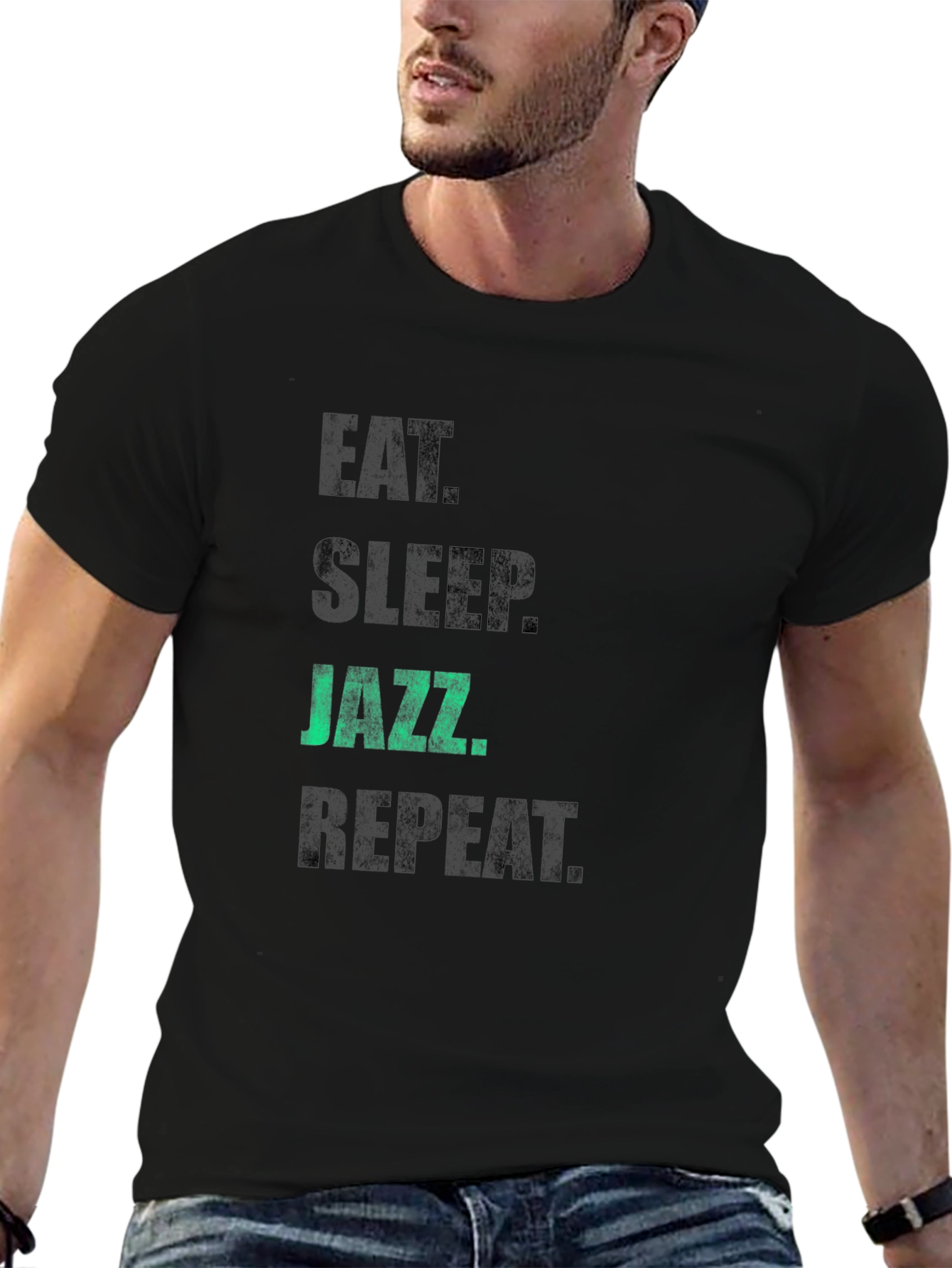 Eat Sleep Jazz Repeat T-Shirt