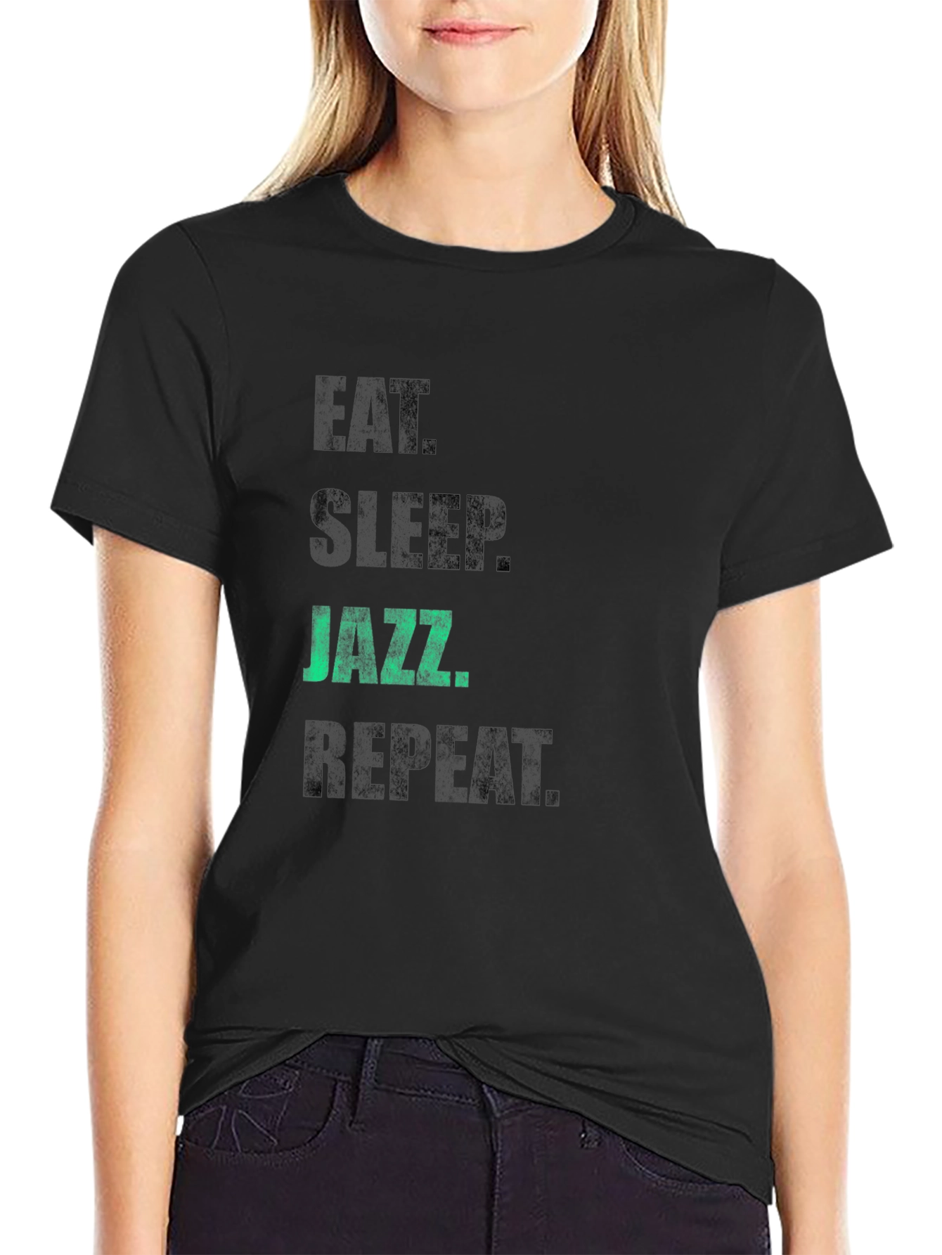 Eat Sleep Jazz Repeat T-Shirt