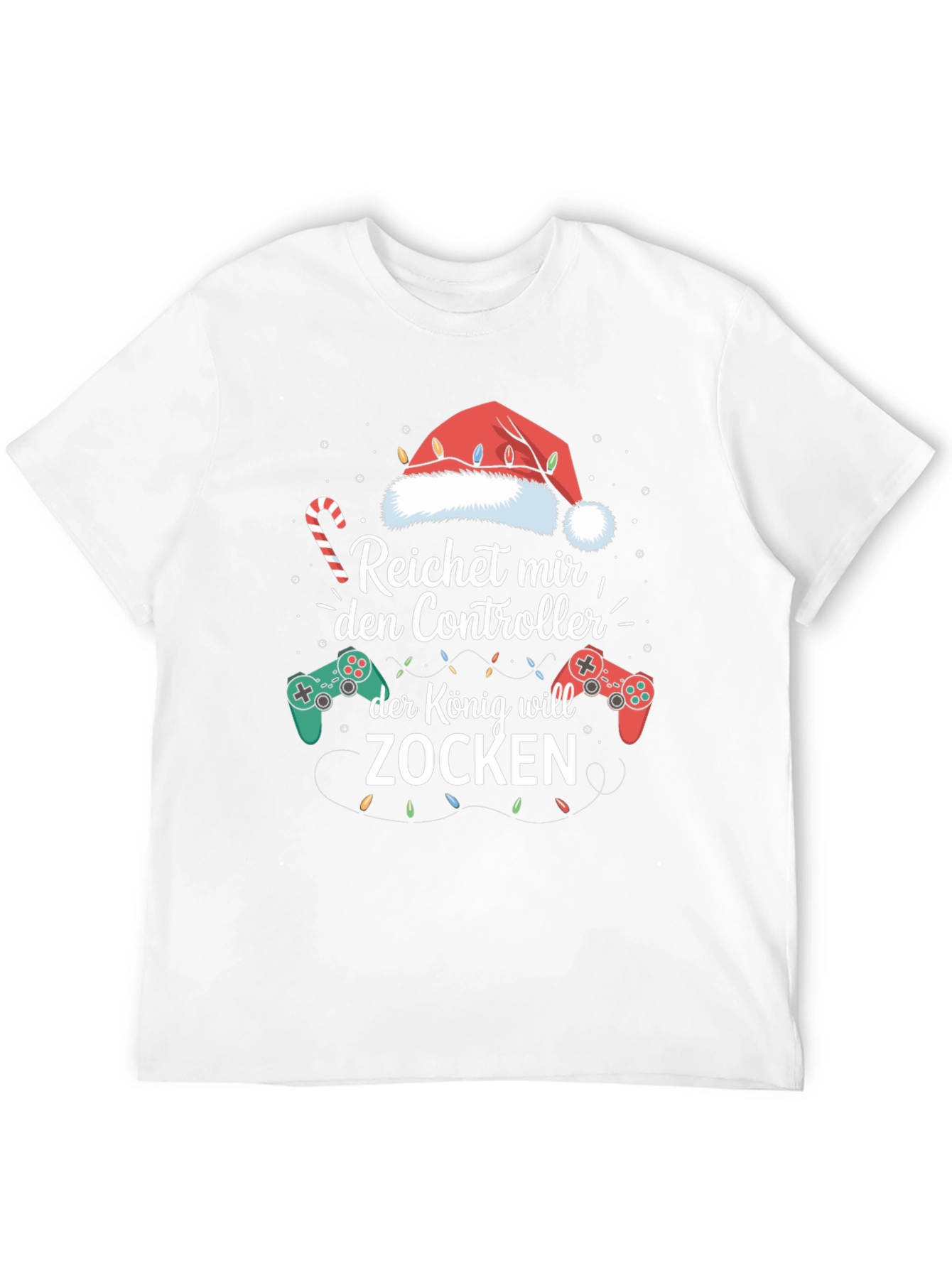 Reichet mir den Controller Gaming Christmas T-Shirt
