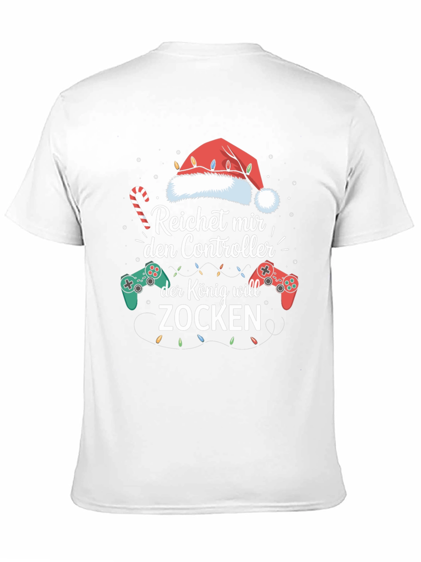 Reichet mir den Controller Gaming Christmas T-Shirt