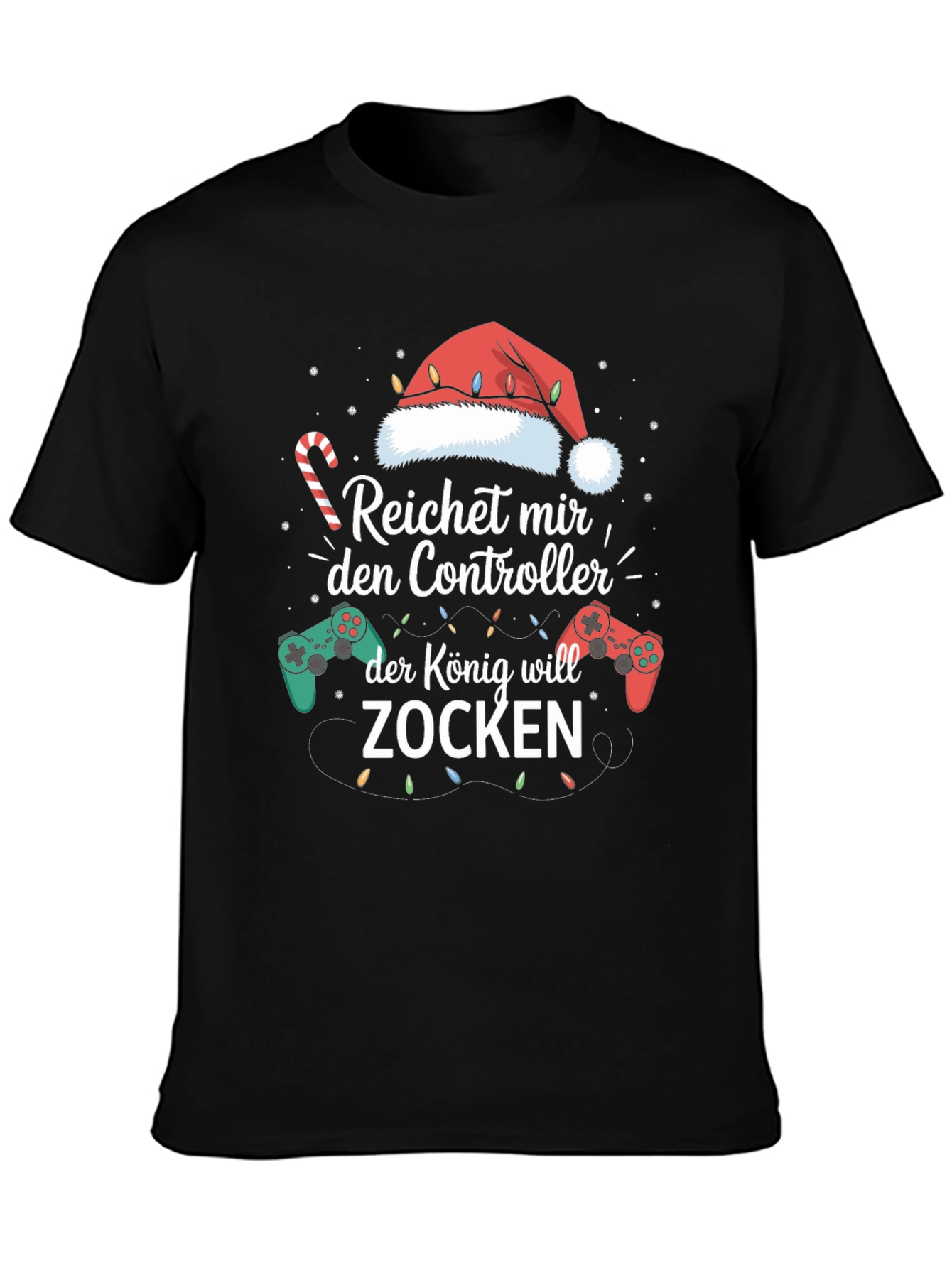Reichet mir den Controller Gaming Christmas T-Shirt