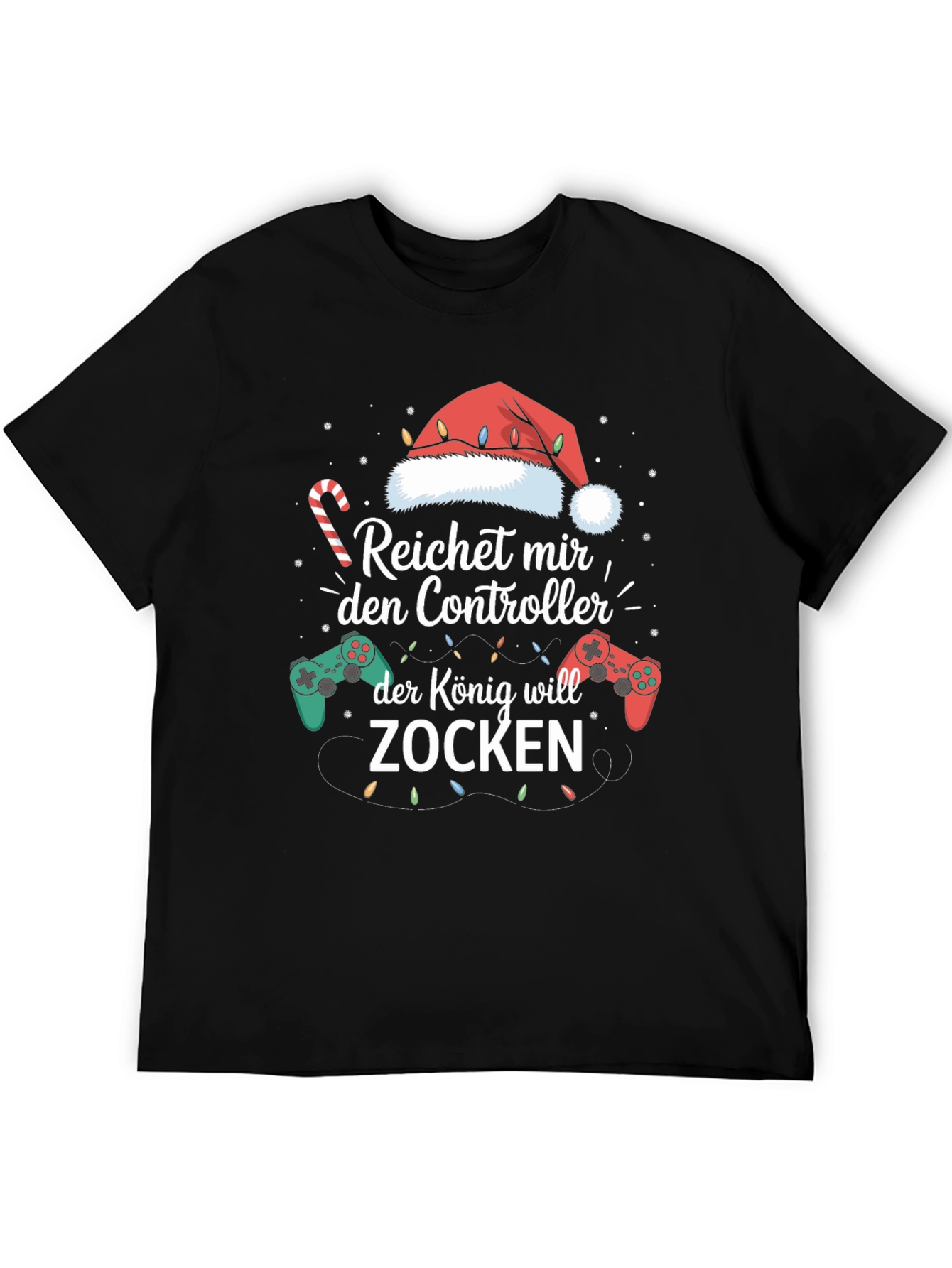 Reichet mir den Controller Gaming Christmas T-Shirt