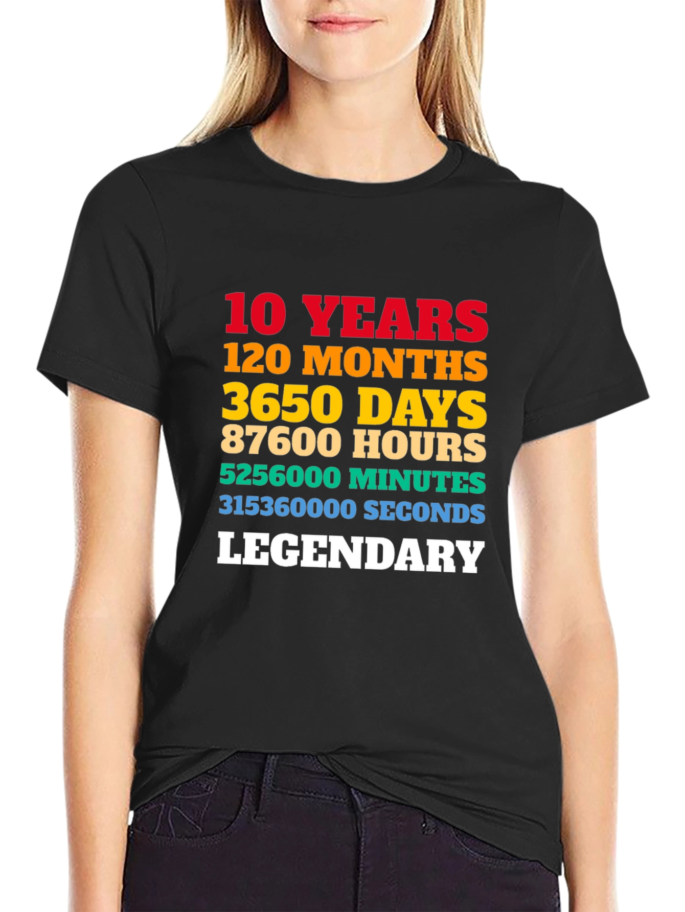 10 Years Legendary Graphic T-Shirt